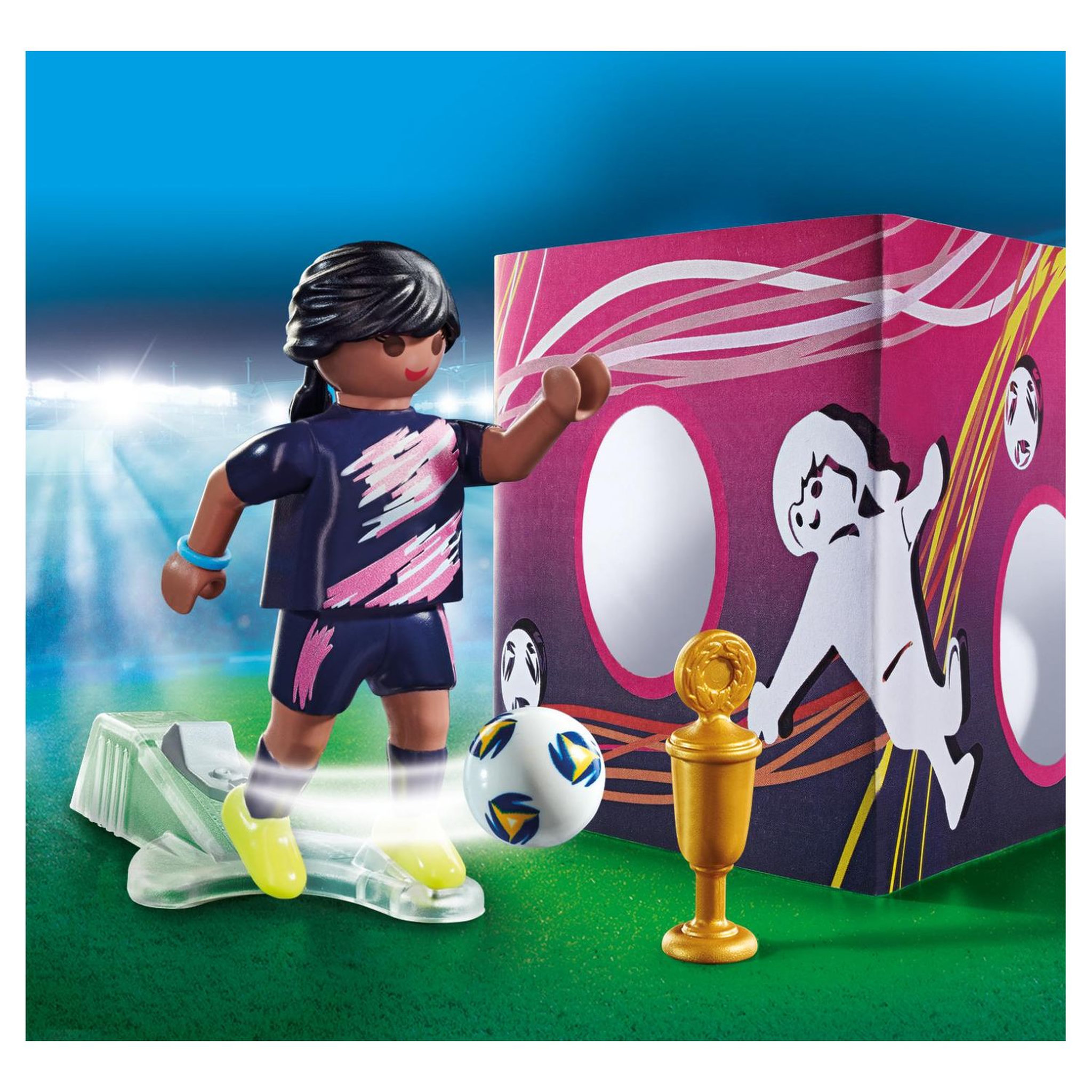 Voir la diapositive 3 : PLAYMOBIL 70875 - Special Plus Joueuse de Football