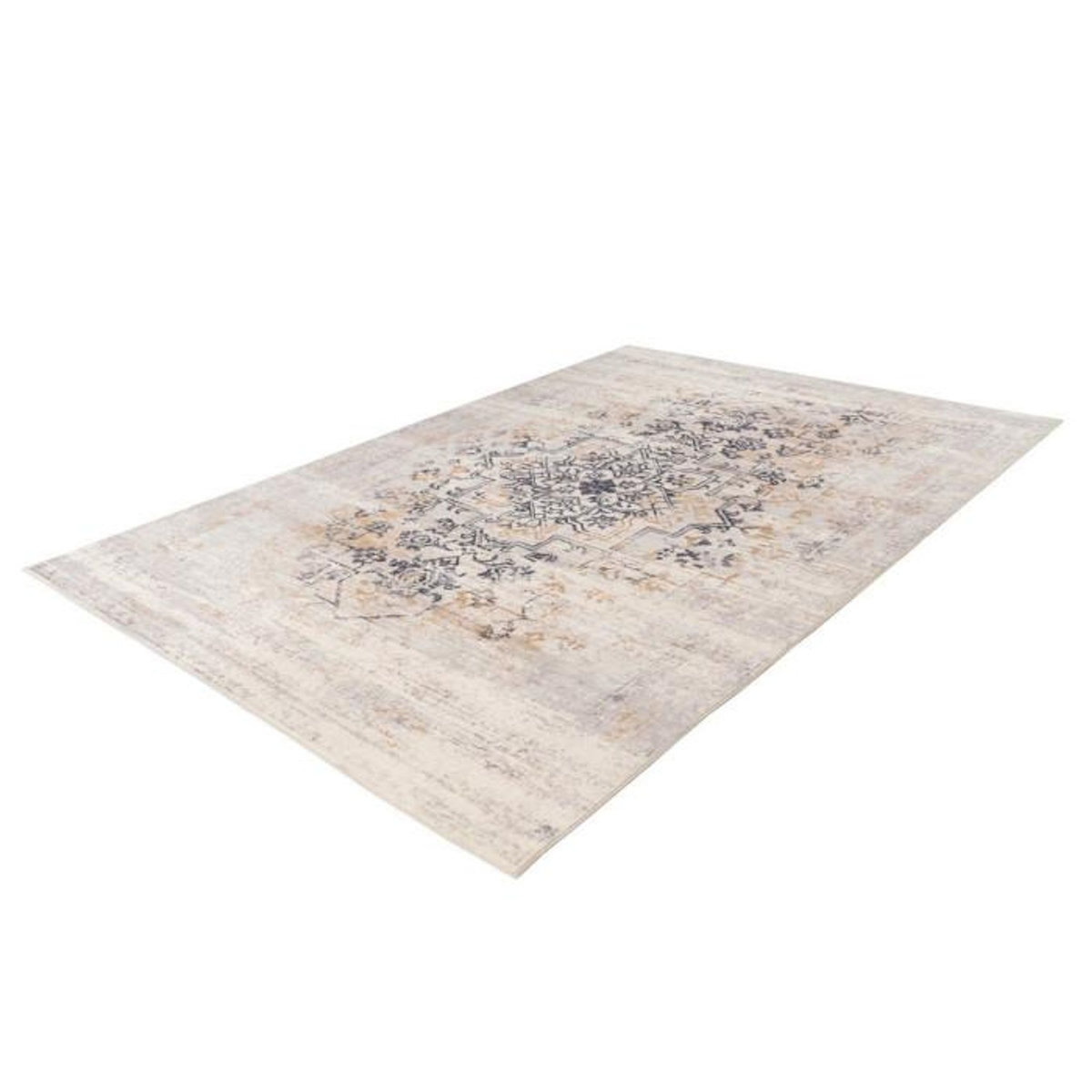 Paris Prix Tapis Vintage Tissé à la Main  Piedmont  Crème