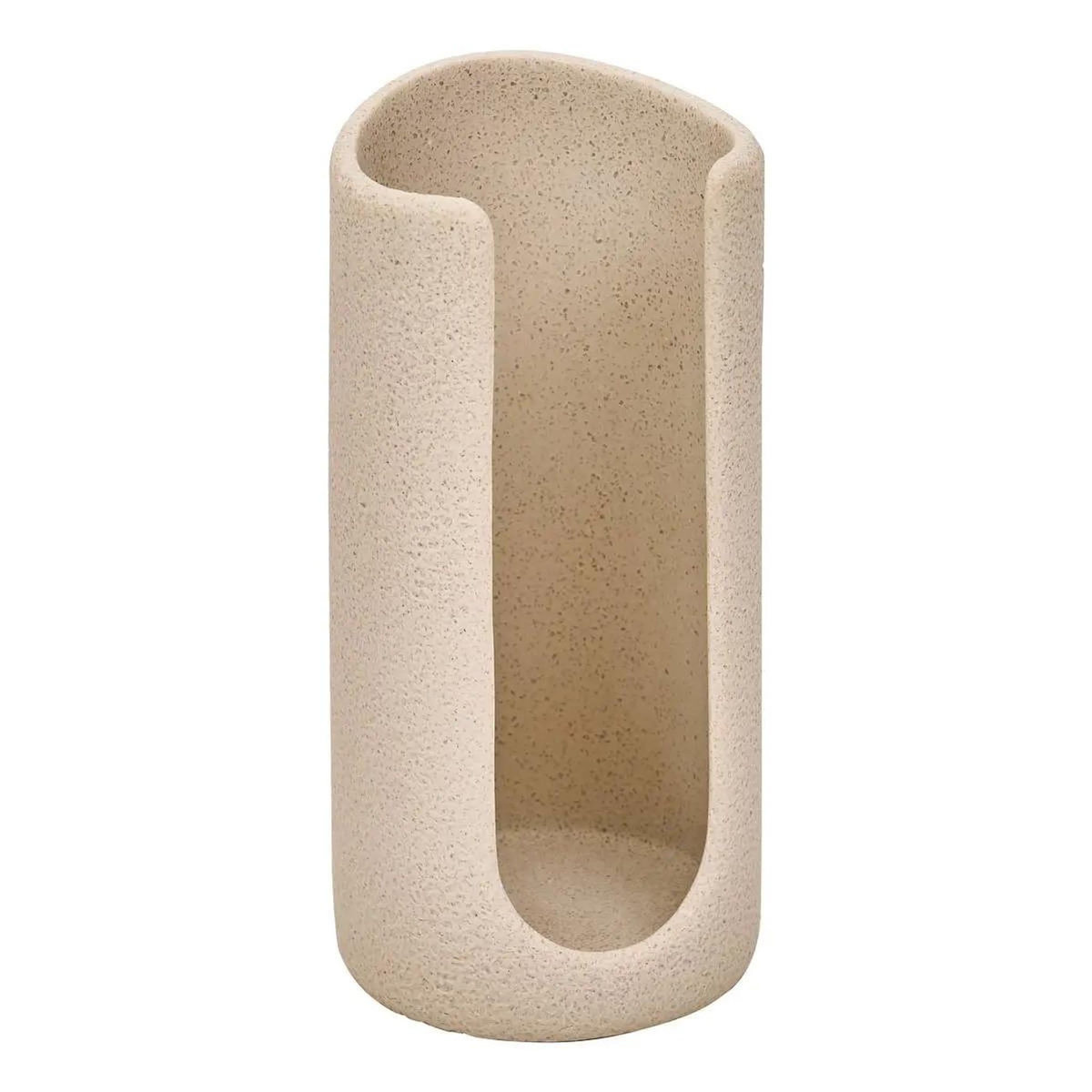 FIVE Distributeur de Coton  Olea  15cm Beige