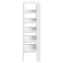 Voir la diapositive 5 : VIDAXL Etagere a chaussures blanc 61x32x105 cm bois d'ingenierie