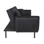 Voir la diapositive 4 : The Home Deco Factory Canapé convertible en velours Giulia