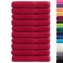 Voir la diapositive 2 : VIDAXL Serviettes de sauna de qualité supérieure SOLUND 10 pcs rouge