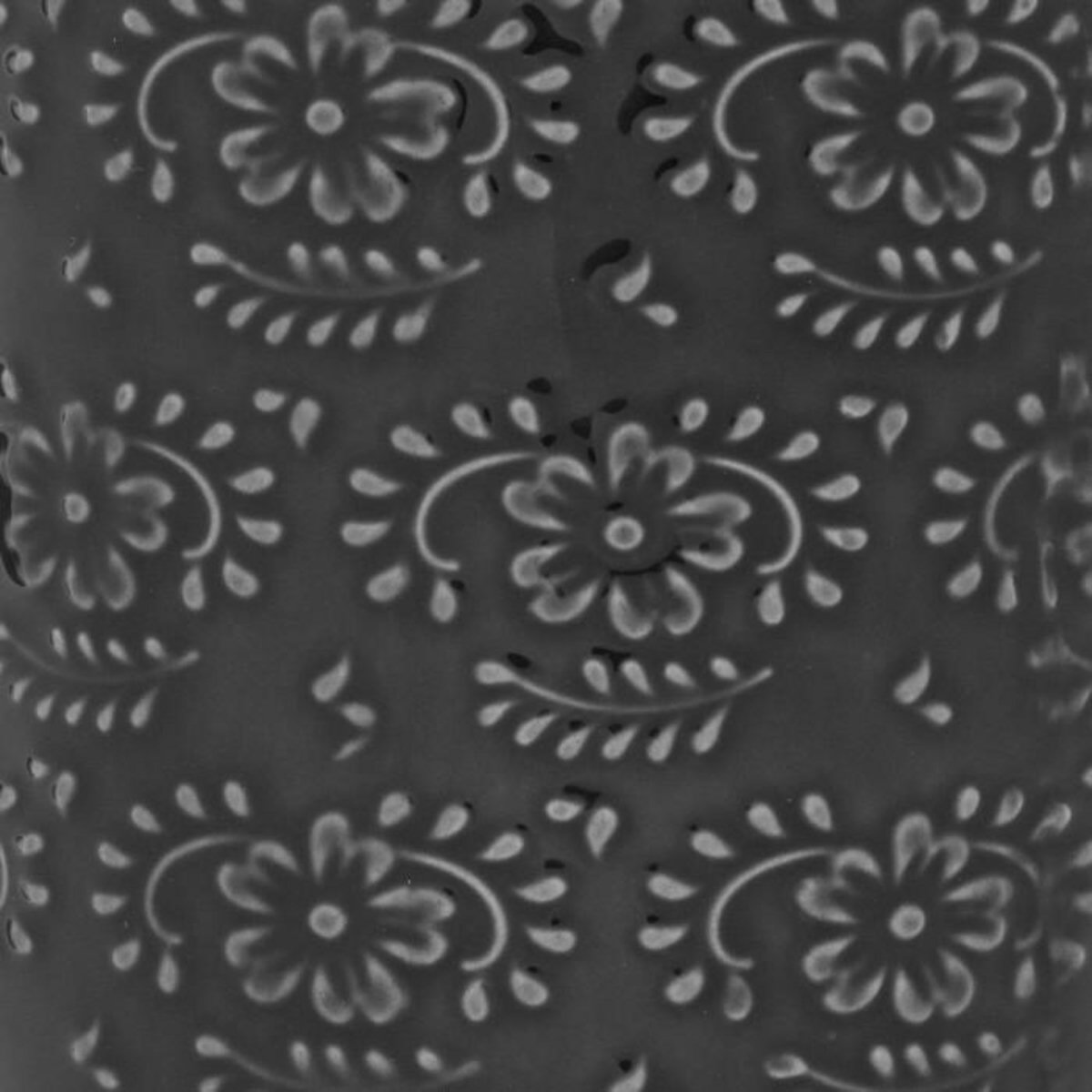 ATMOSPHERA Vase Déco en Céramique  Lumhiv  21cm Gris