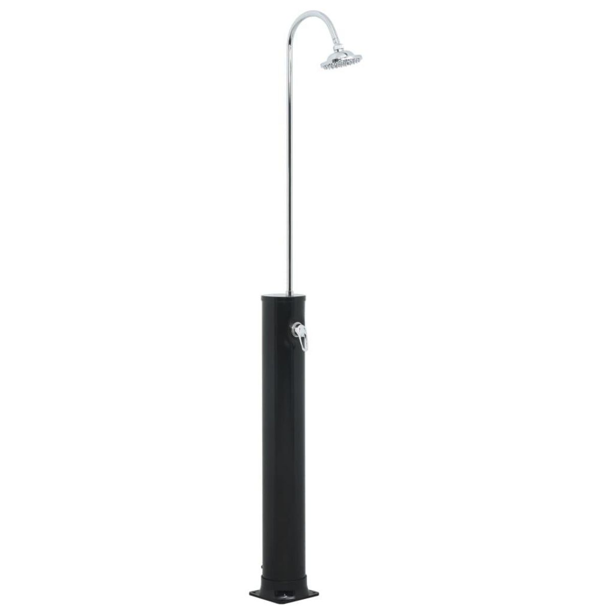 VIDAXL Douche solaire Noir 214 cm 20 L