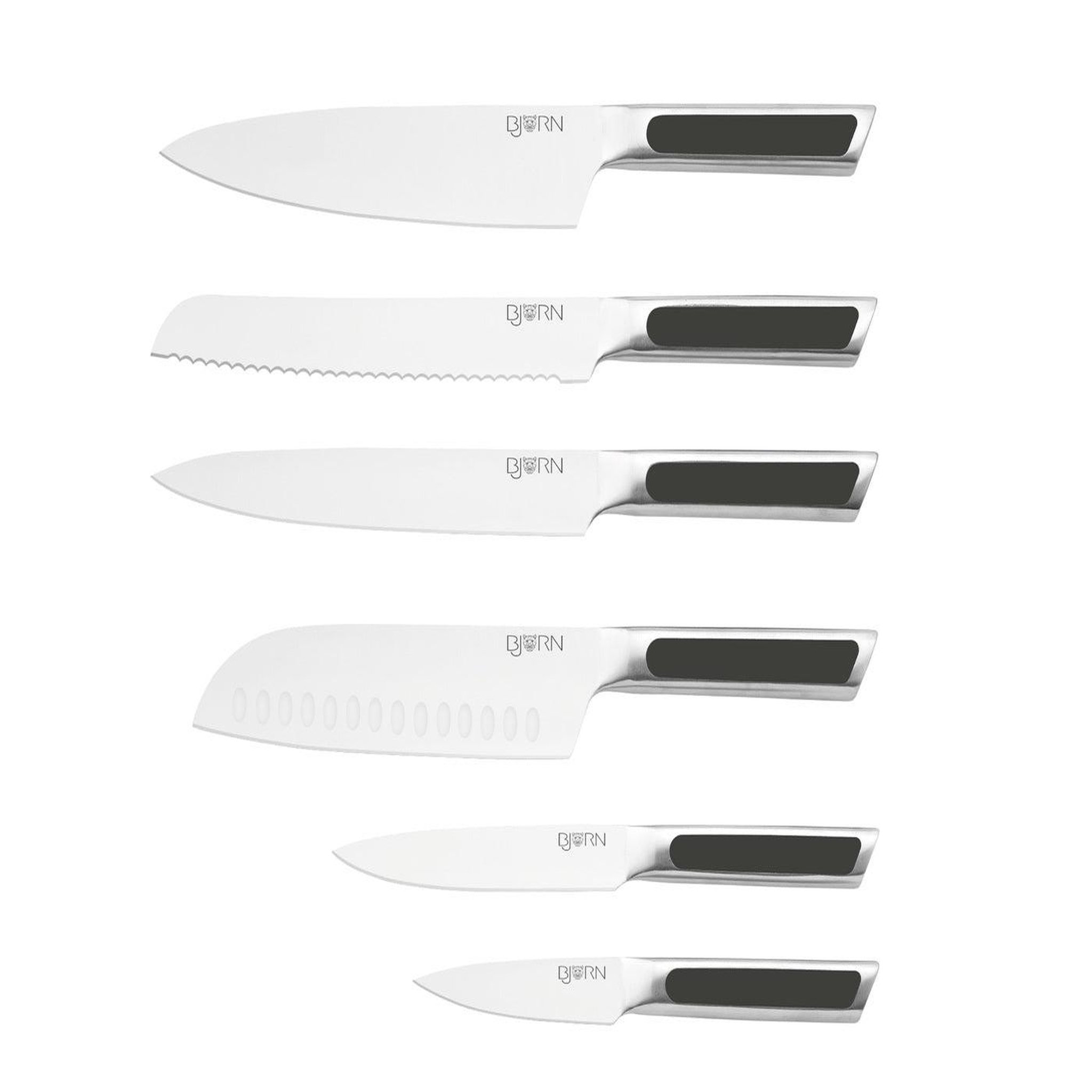 BJORN Couteaux de cuisine loki - 6 pièces