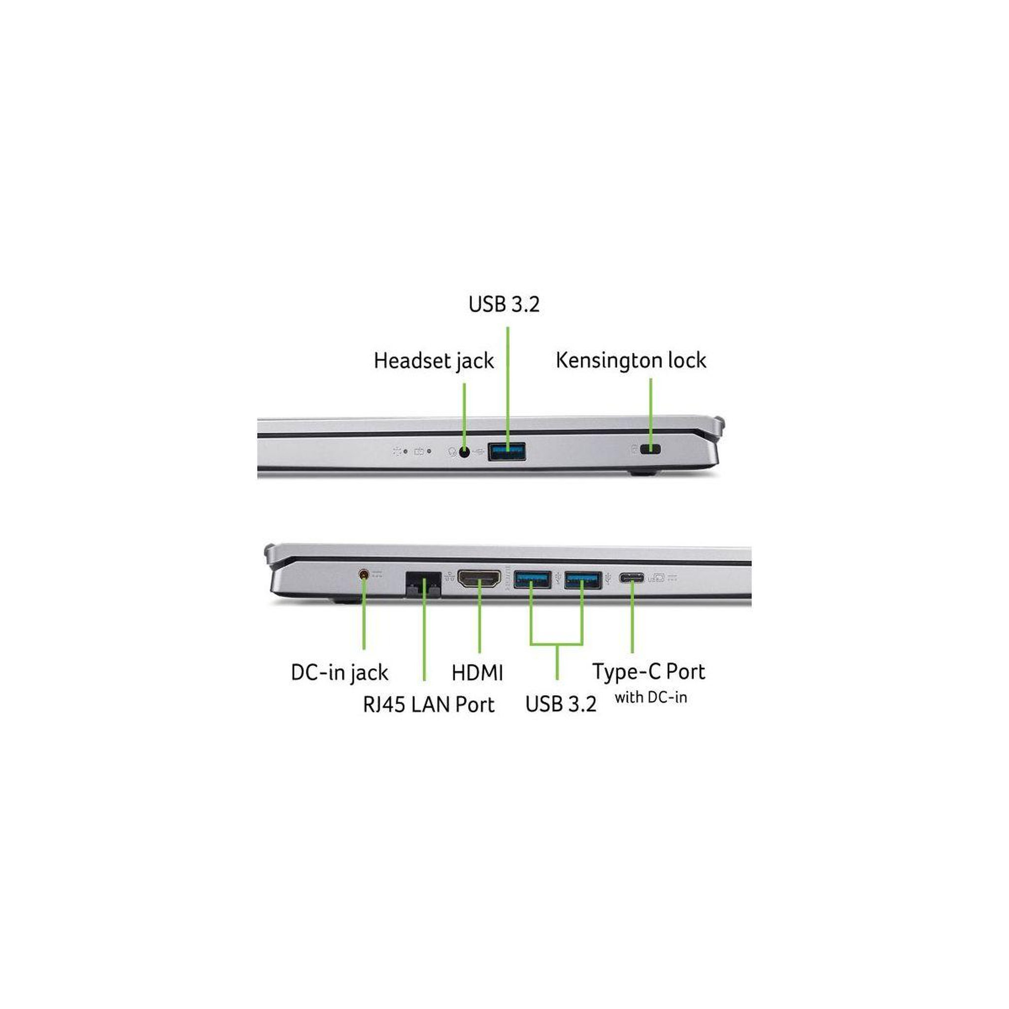 Voir la diapositive 3 : ACER Ordinateur portable Aspire AG15-42P-R5C9
