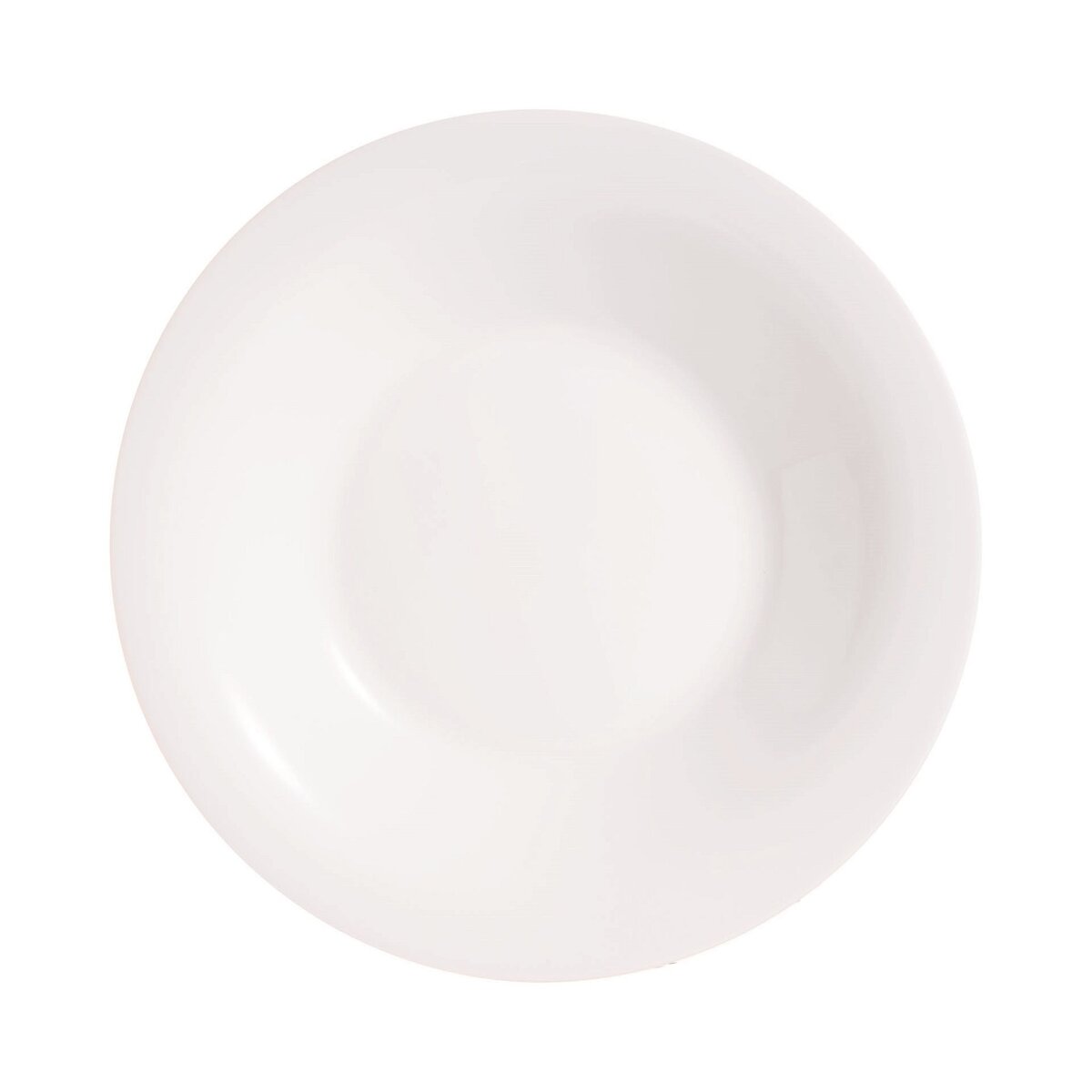 LUMINARC Lot de 12 assiettes creuses blanc VIDIRIS 21.5 cm