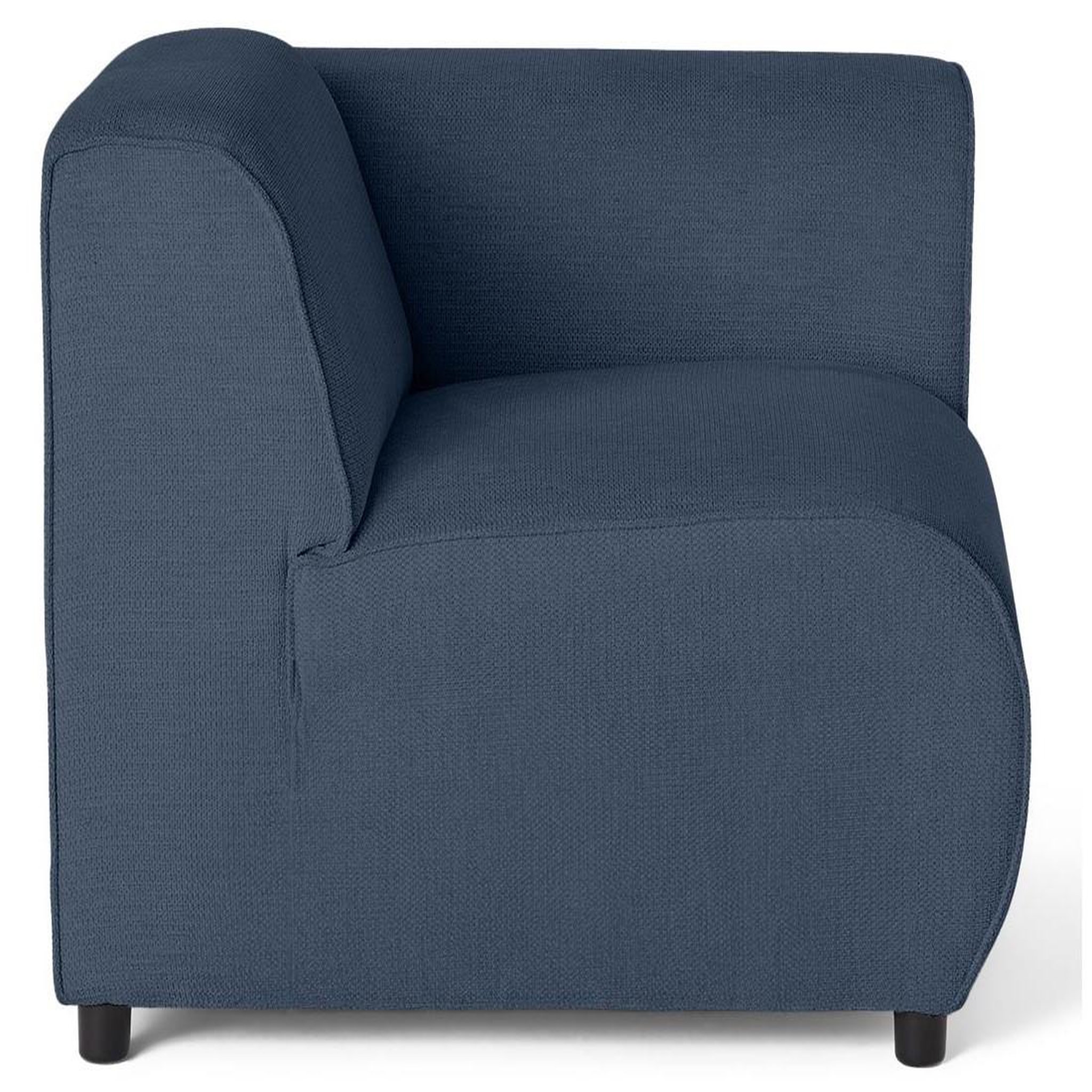 Voir la diapositive 6 : LISA DESIGN Suaro - module d'assise d'angle droit en tissu texturé