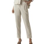 Vero Moda Pantalon Fluide  Femme Vero  oda Jesmilo. Coloris disponibles : Beige