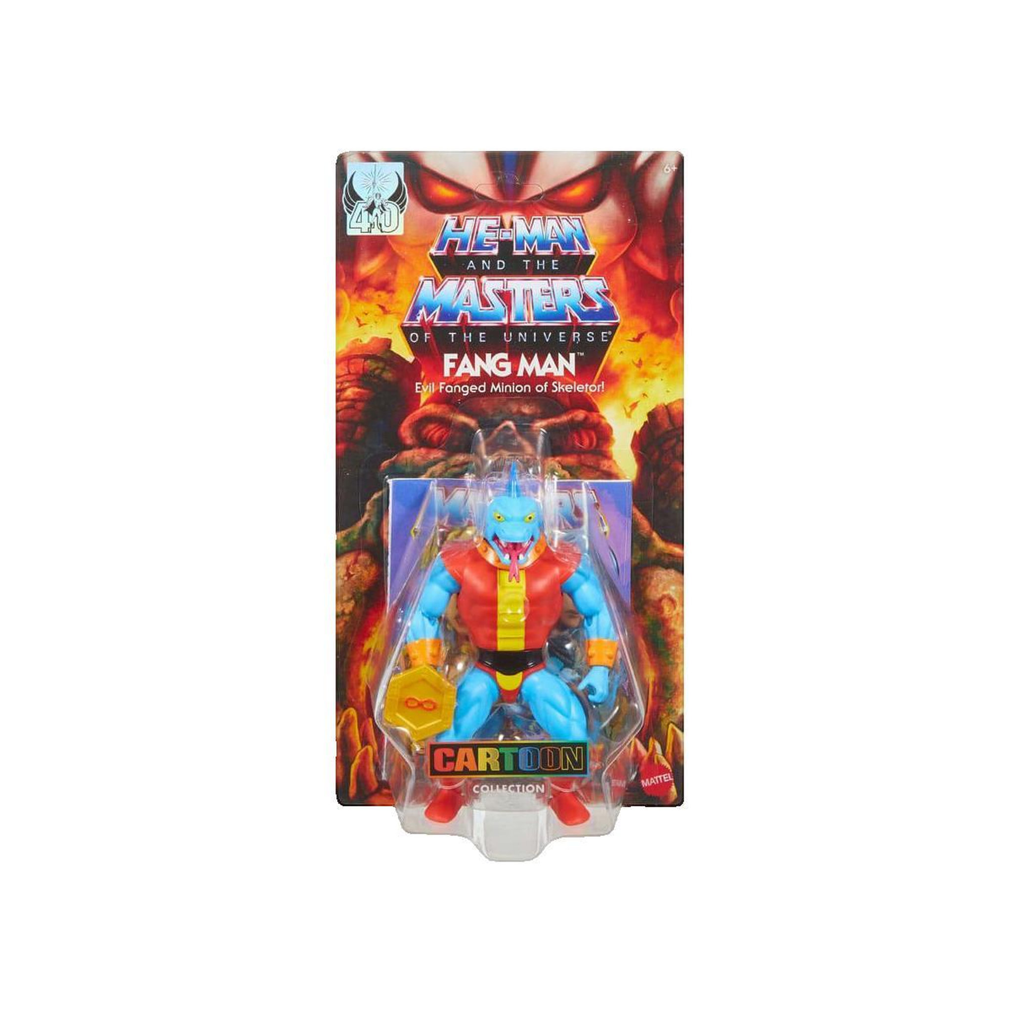 Voir la diapositive 3 : ASTER Figurine Aster Fang Man orange 14 cm