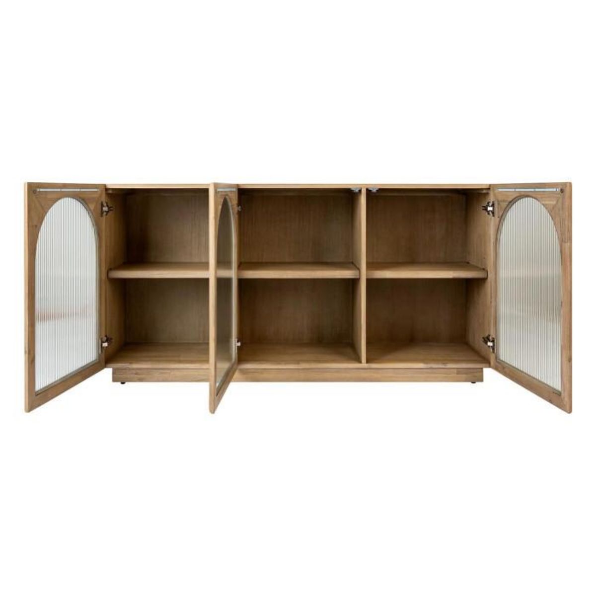 ATMOSPHERA Buffet Design 3 Portes  Lousada  160cm Naturel