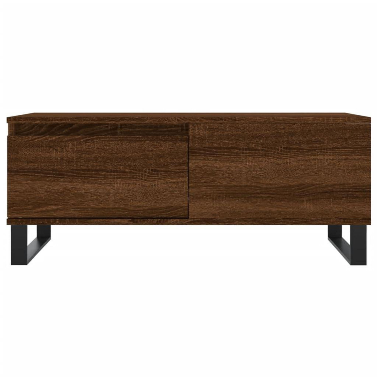 VIDAXL Table basse Chene marron 90x50x36,5 cm Bois d'ingenierie