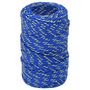 Voir la diapositive 2 : VIDAXL Corde de bateau Bleu 2 mm 25 m Polypropylene