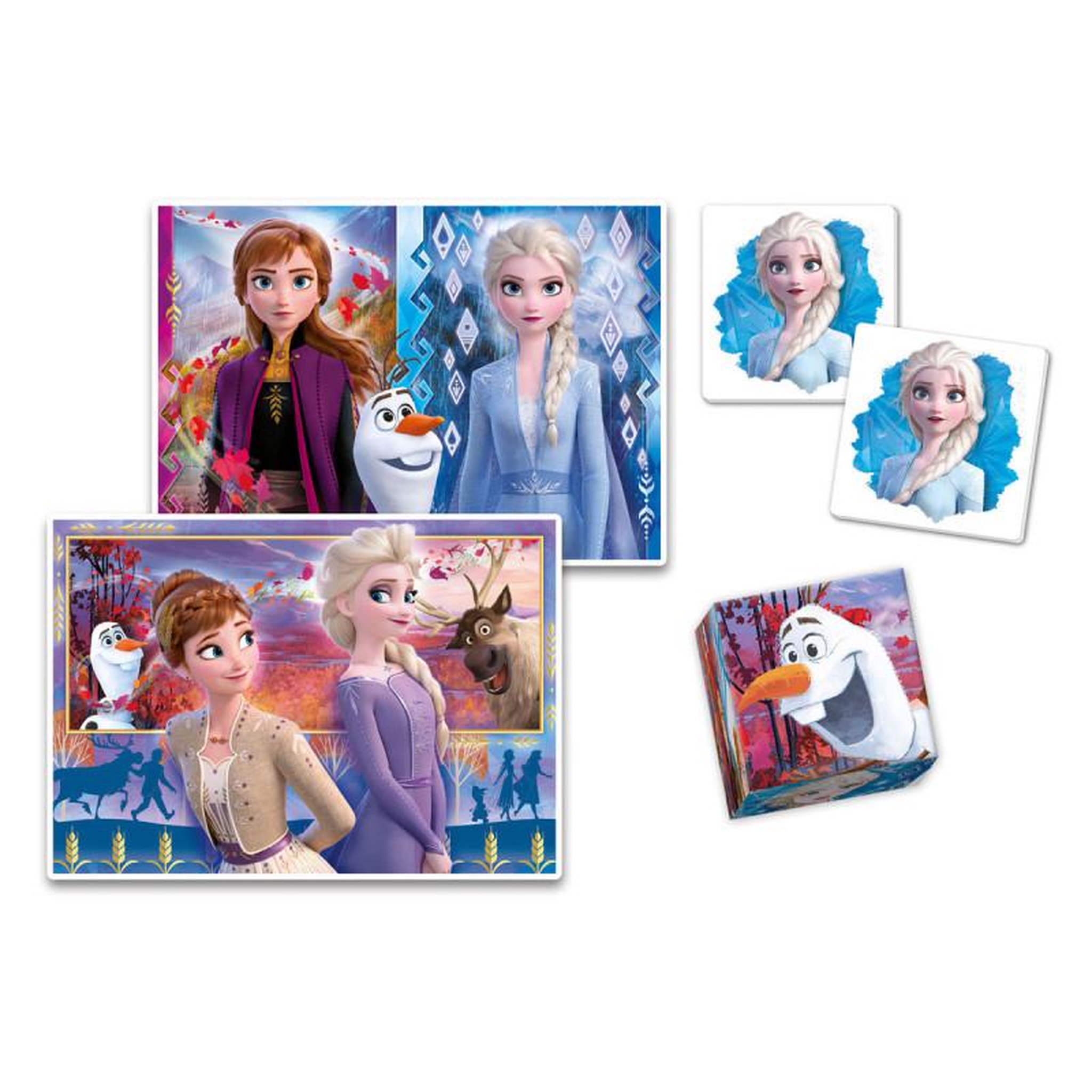 Voir la diapositive 3 : CLEMENTONI Clementoni Edukit 4in1 Frozen 2 18292