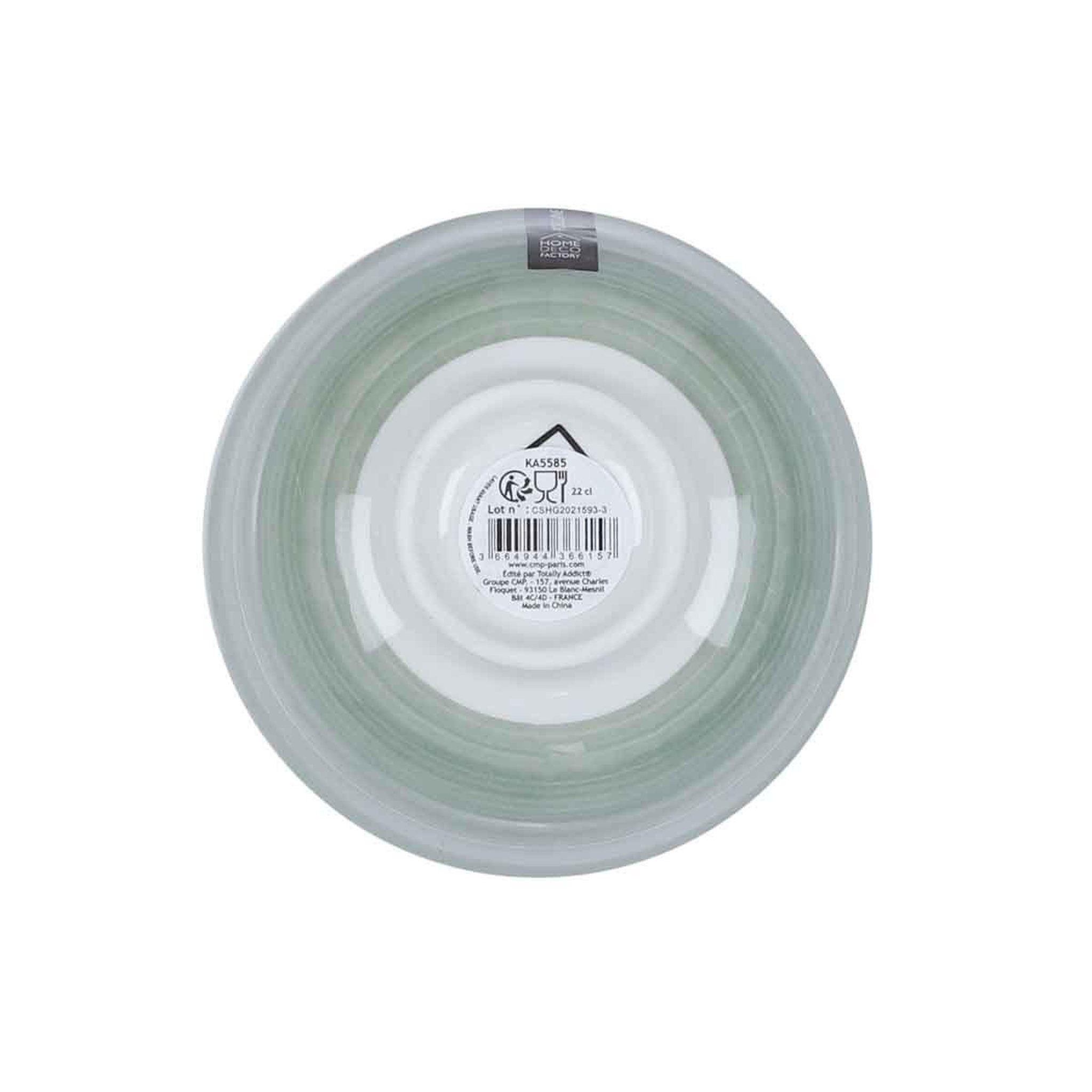 Voir la diapositive 3 : The Home Deco Factory Coupelle en céramique  mandala  22cl vert