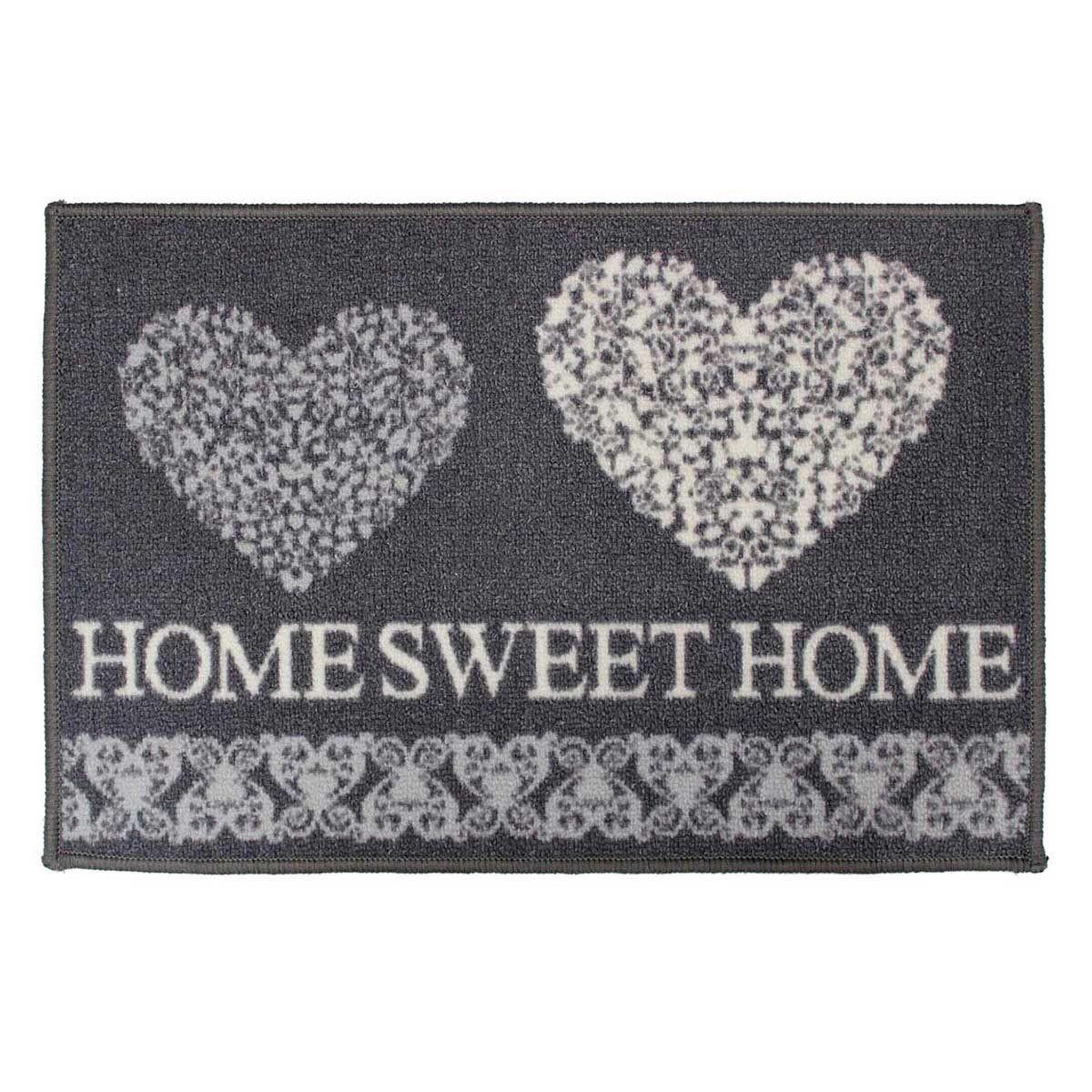 Voir la diapositive 1 : Douceur d'Intérieur Tapis Déco Multi-Usage  Mathilda  40x60cm Gris
