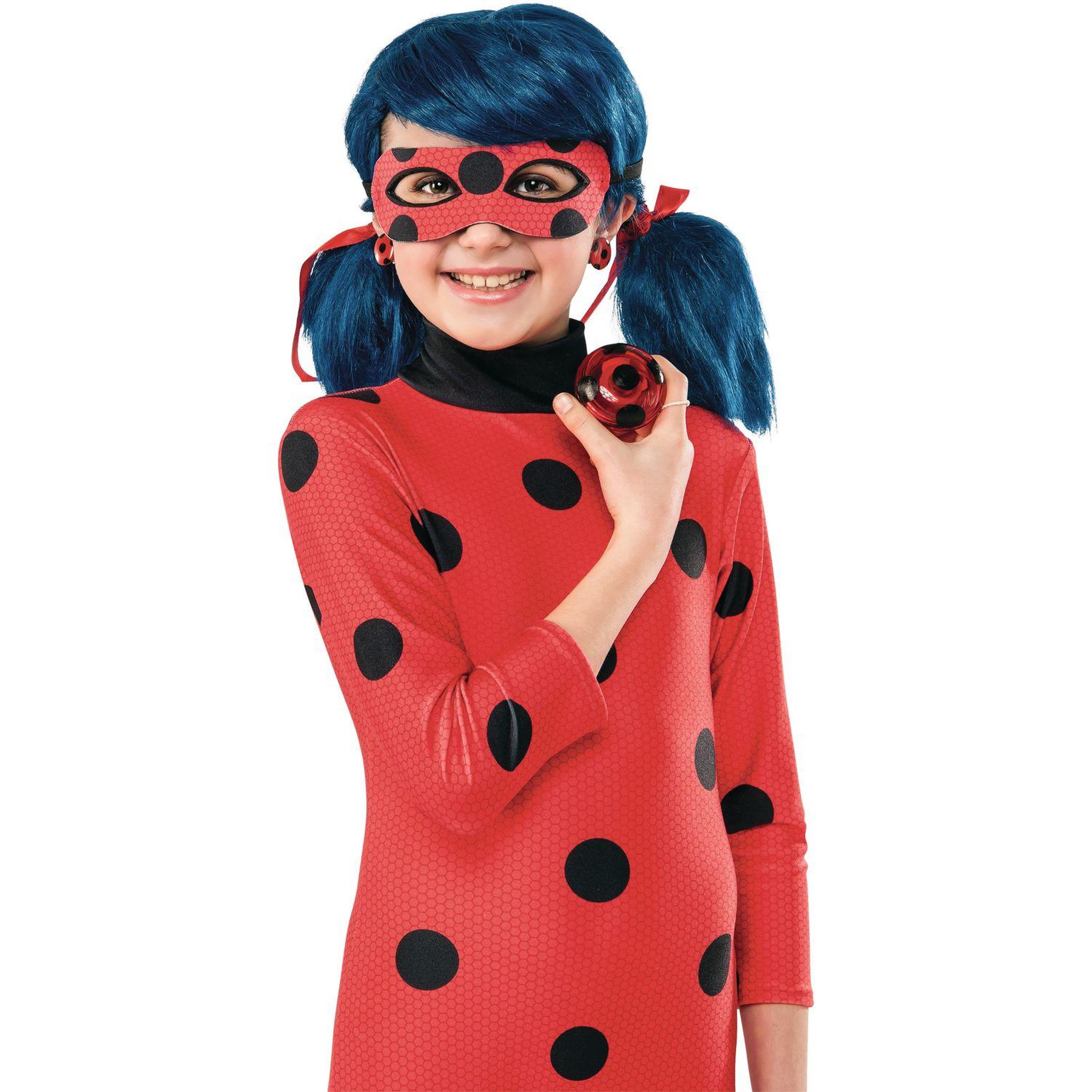 RUBIES Kit Accessoires Yoyo + Boucle d'Oreilles Ladybug - Miraculous