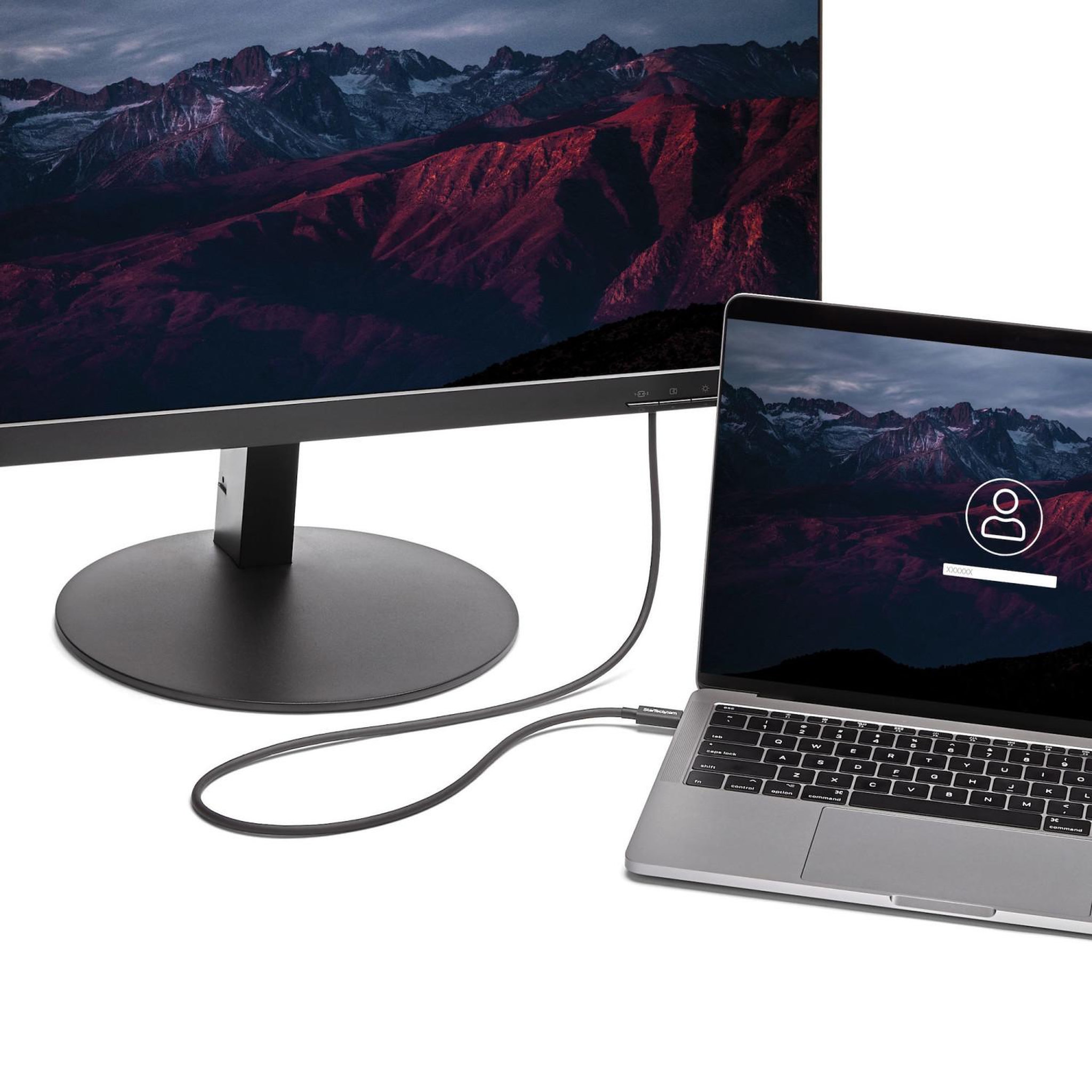 Voir la diapositive 3 : Startech StarTech.com Câble Thunderbolt 3 (20 Gb/s) USB-C de 1 m - Compatible Thunderbolt, USB et DisplayPort - M/M