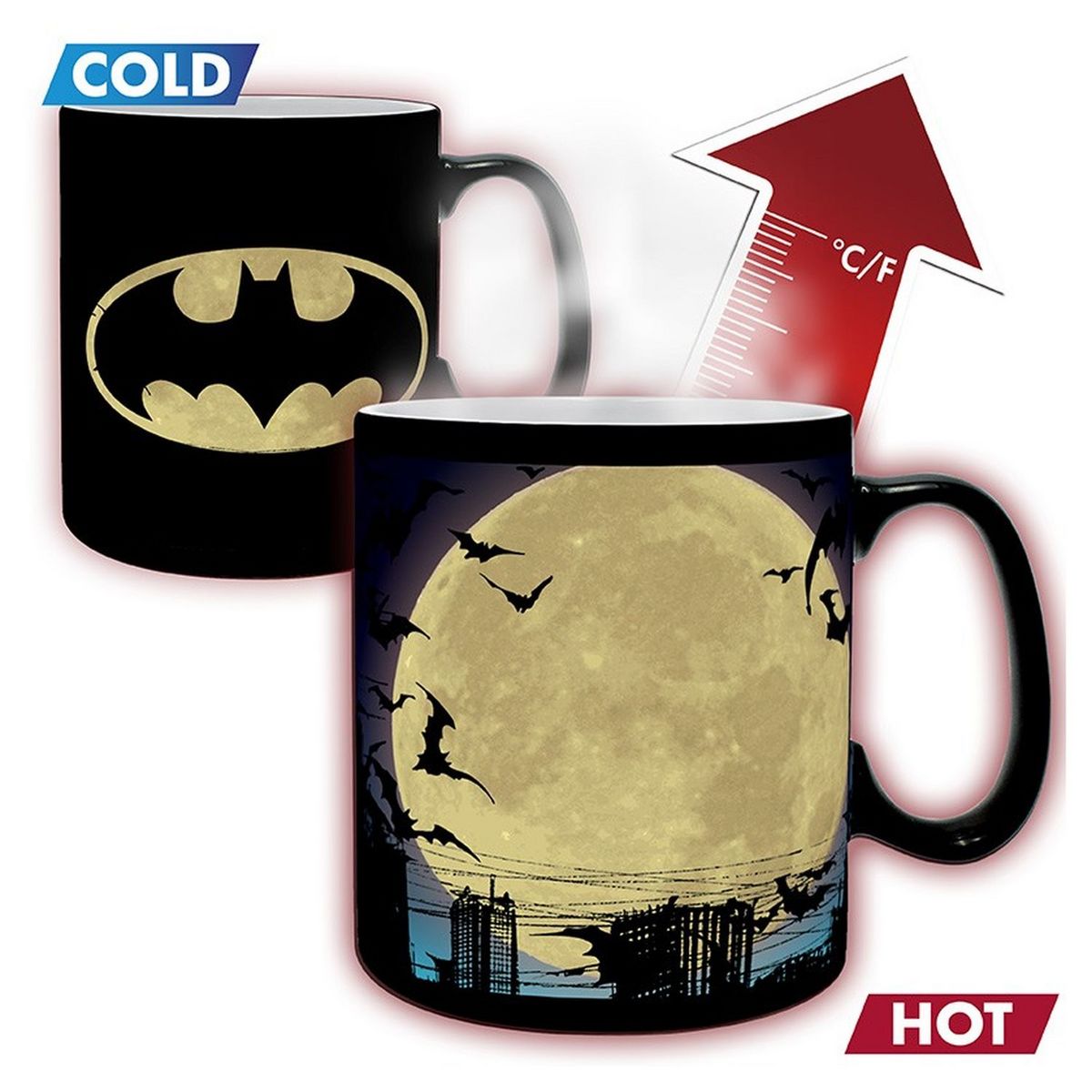 Mug Heat Change Batman Le Chevalier Noir