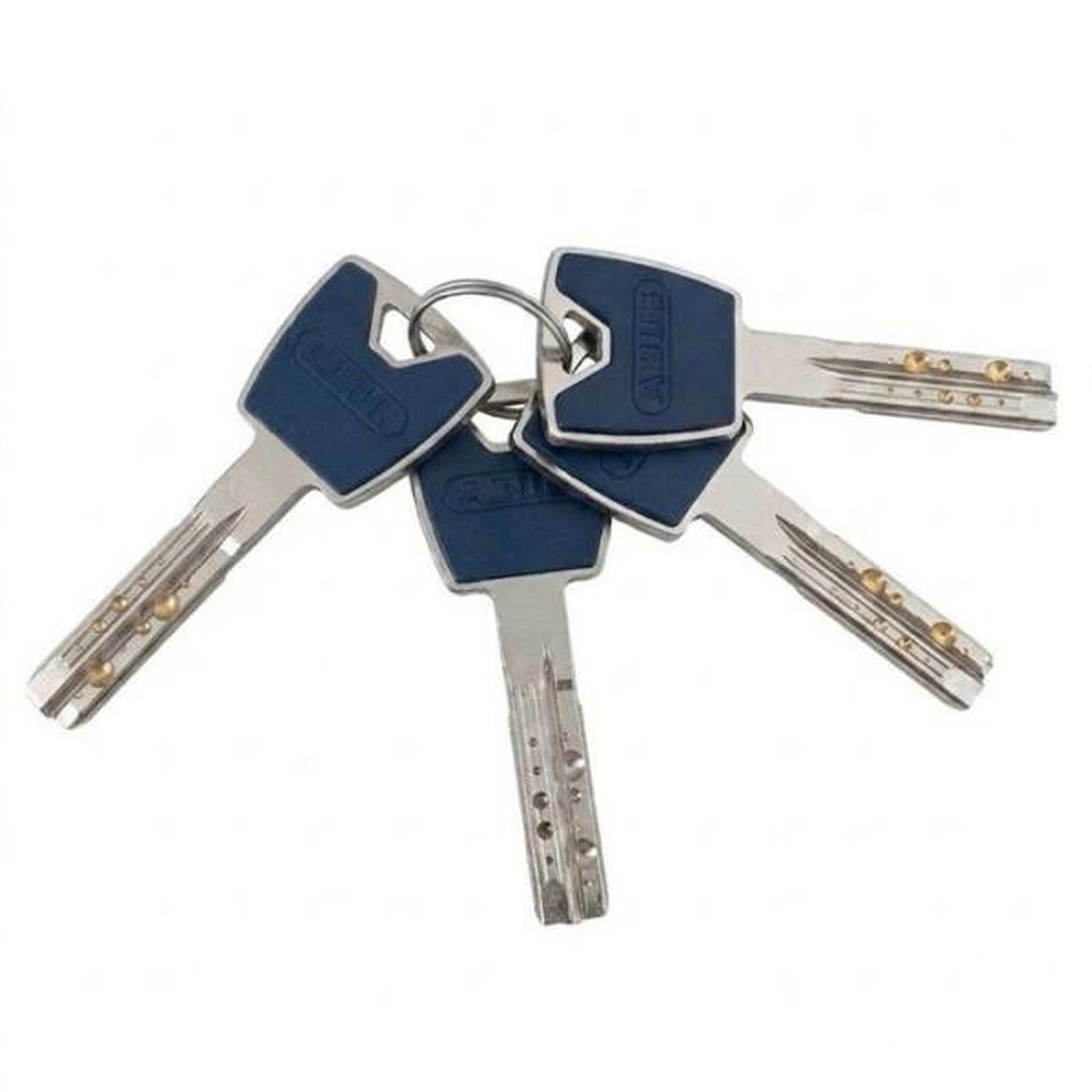 Voir la diapositive 5 : ABUS Verrou de porte haute sécurité - ABUS - VP12R CB 40 W - a bouton - Blanc - 12 goupilles