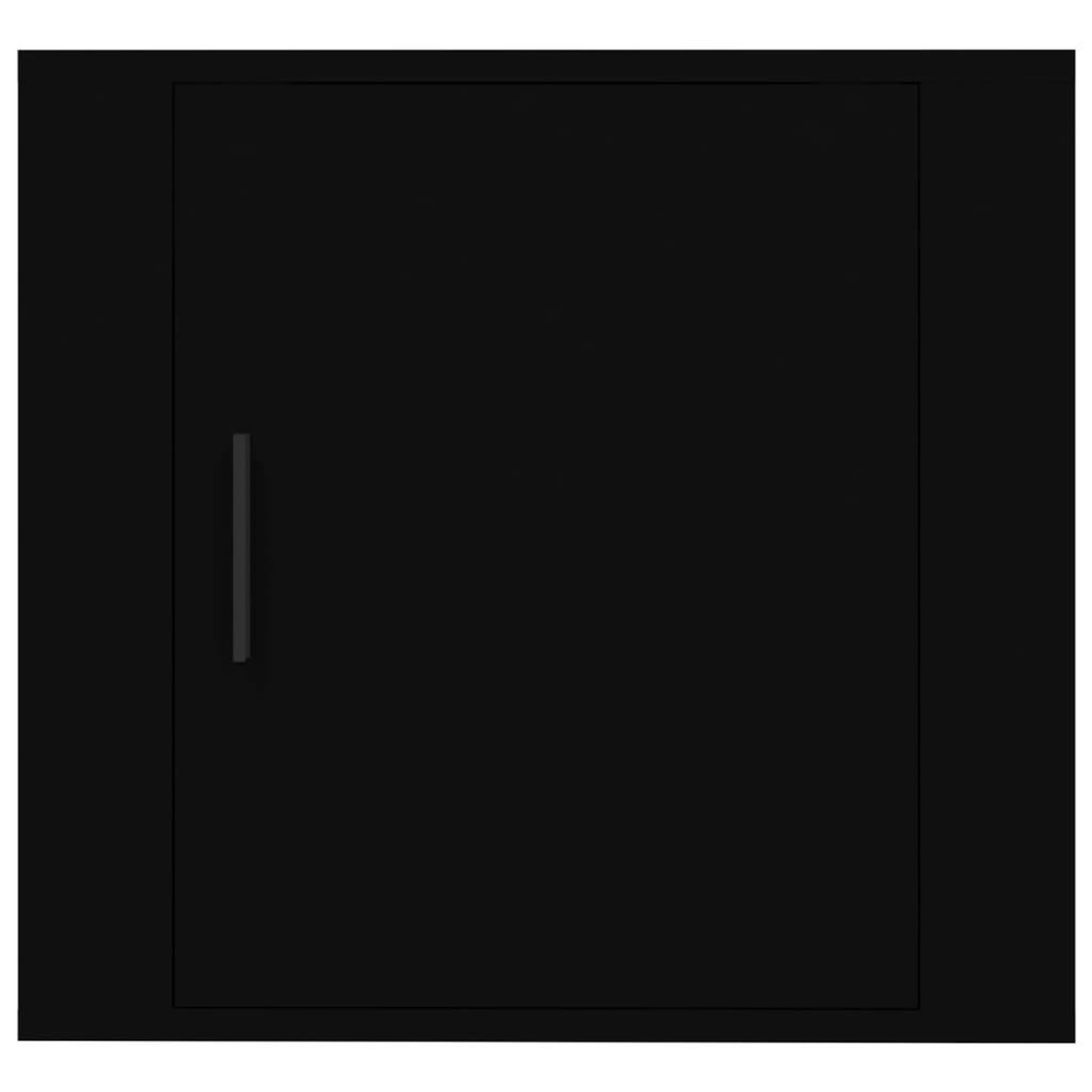 Voir la diapositive 5 : VIDAXL Table de chevet murale Noir 50x30x47 cm