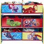 MOOSE TOYS Marvel Heroes - Meuble de rangement pour chambre d'enfant avec 6 bacs