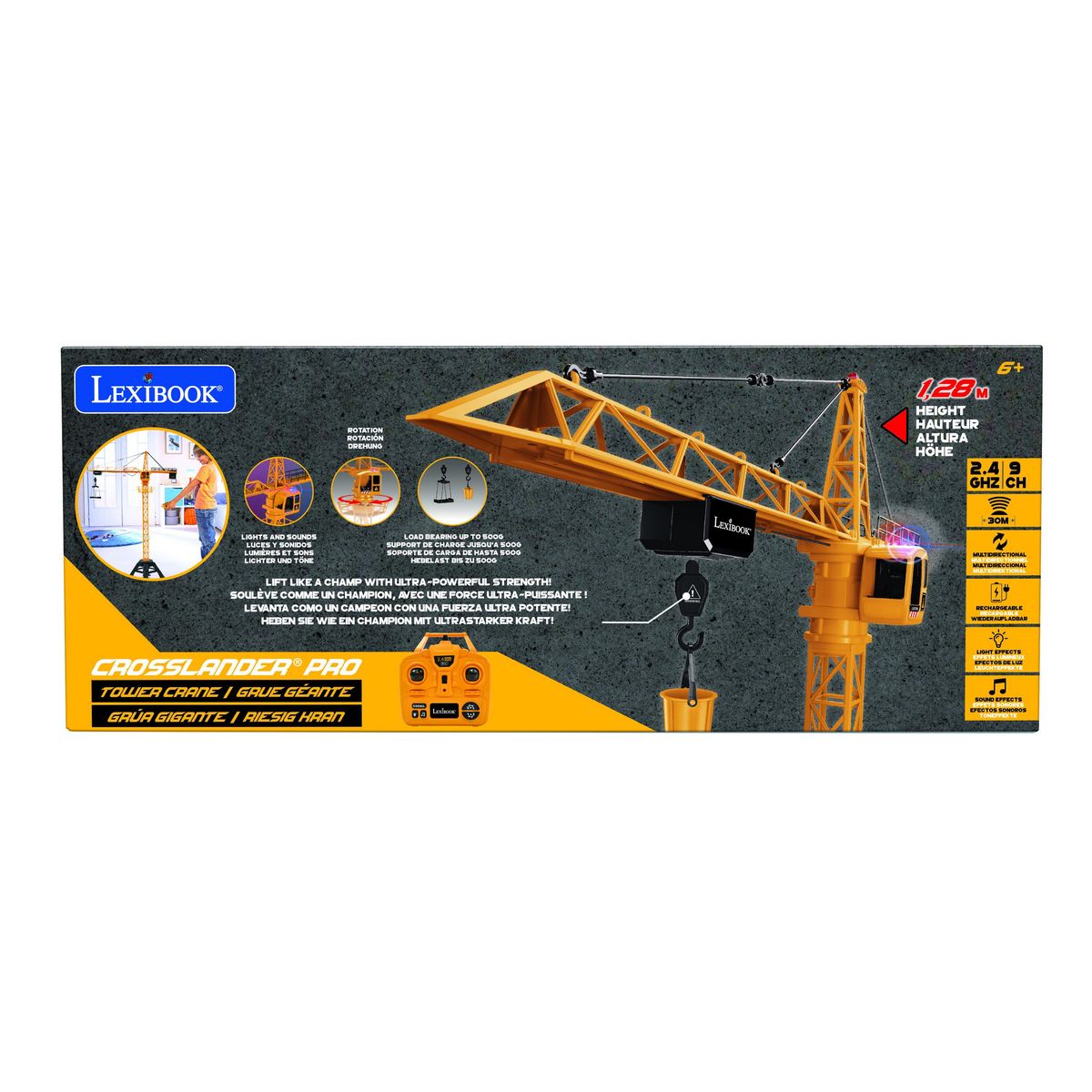 Lexibook CROSSLANDER PRO - Grue géante télécommandée