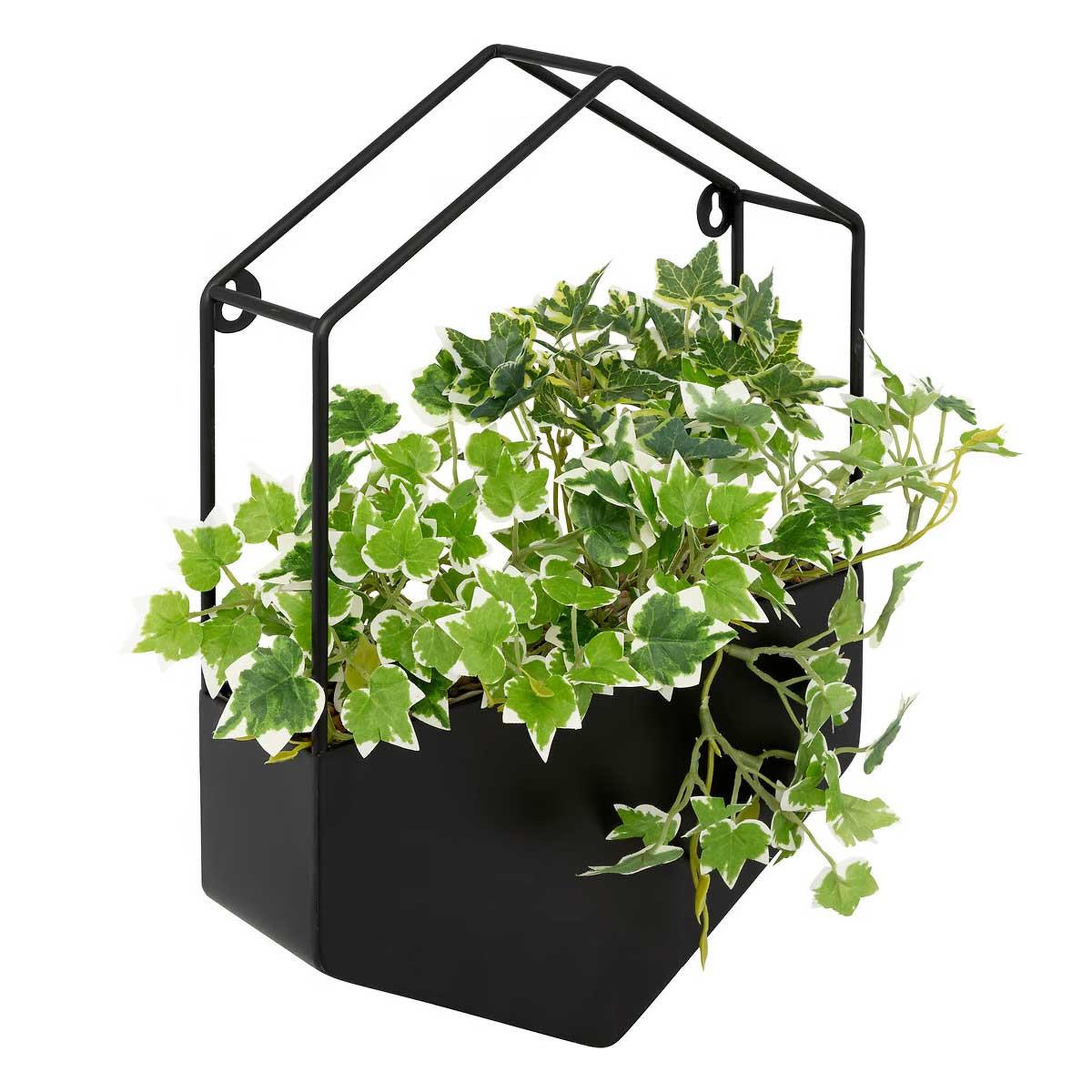 ATMOSPHERA Plante artificielle à suspendre  curt  35cm noir
