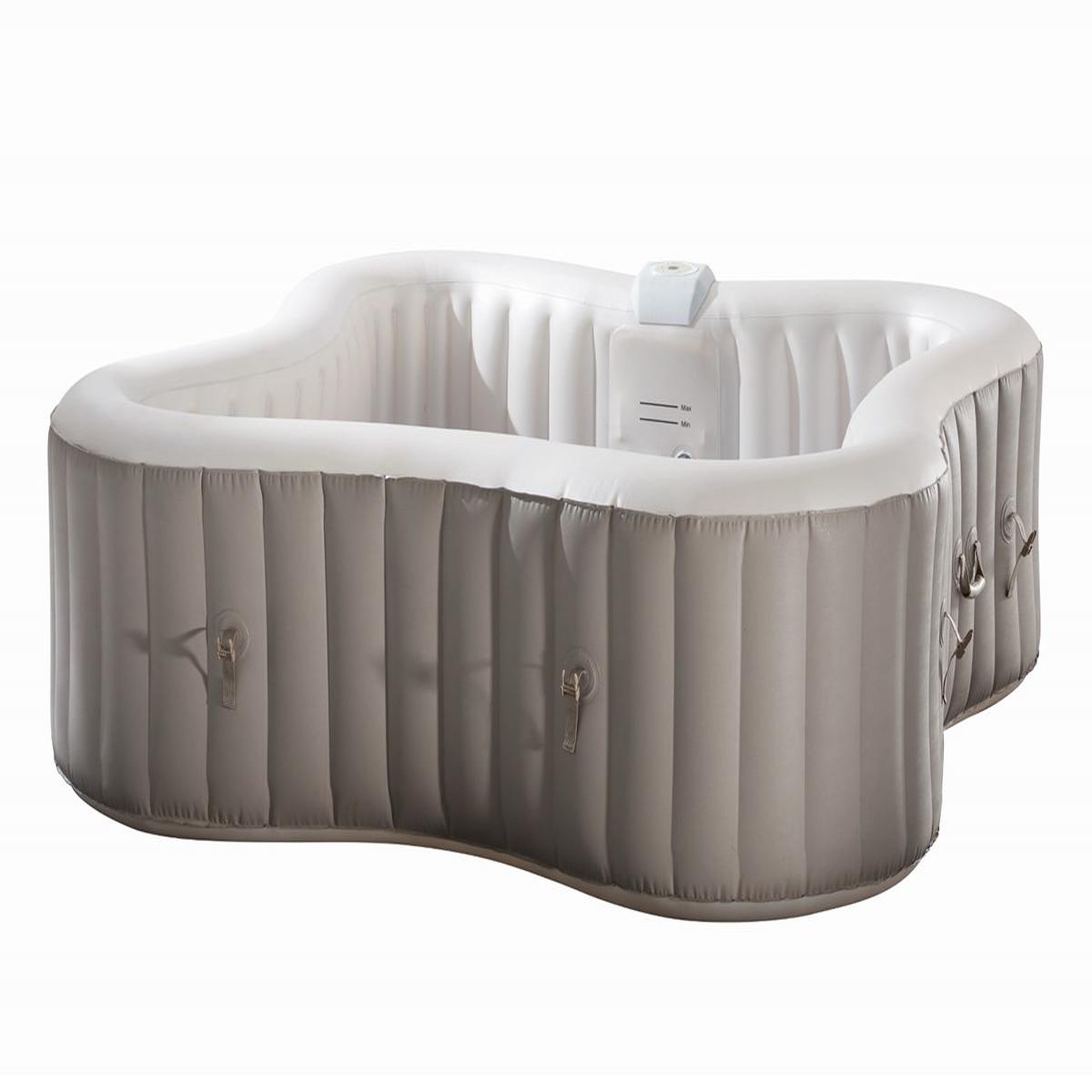 Voir la diapositive 5 : INFINITE SPA Spa gonflable élite plus trèfle bulles 4 places + accessoires offerts - infinite spa