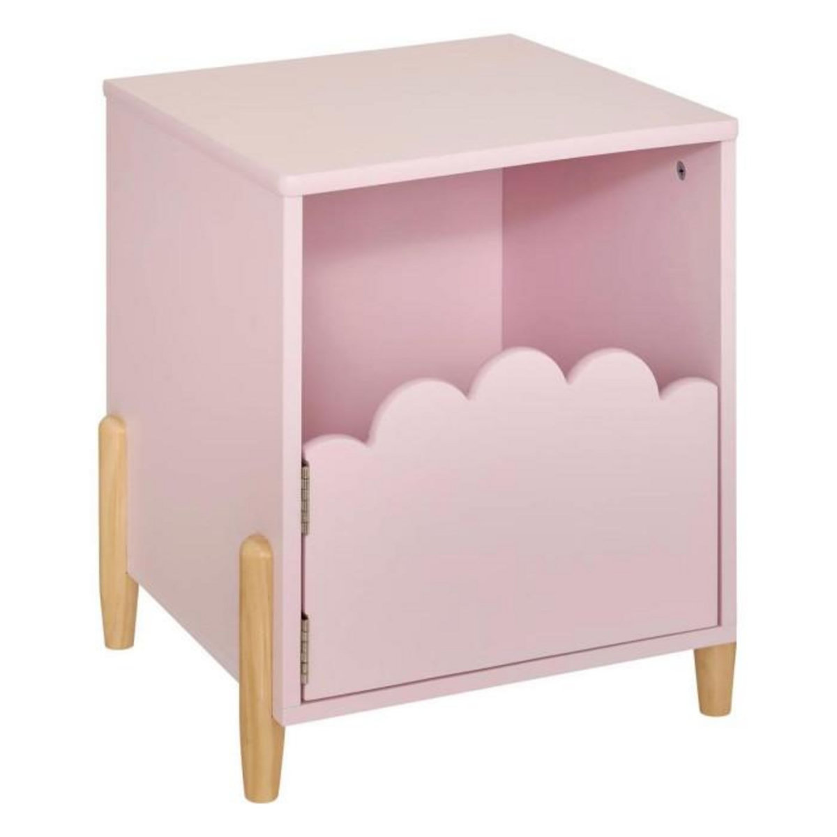 Atmosphera Kids Table de Chevet Enfant  Douceur  40cm Rose