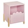 Voir la diapositive 1 : Atmosphera Kids Table de Chevet Enfant  Douceur  40cm Rose