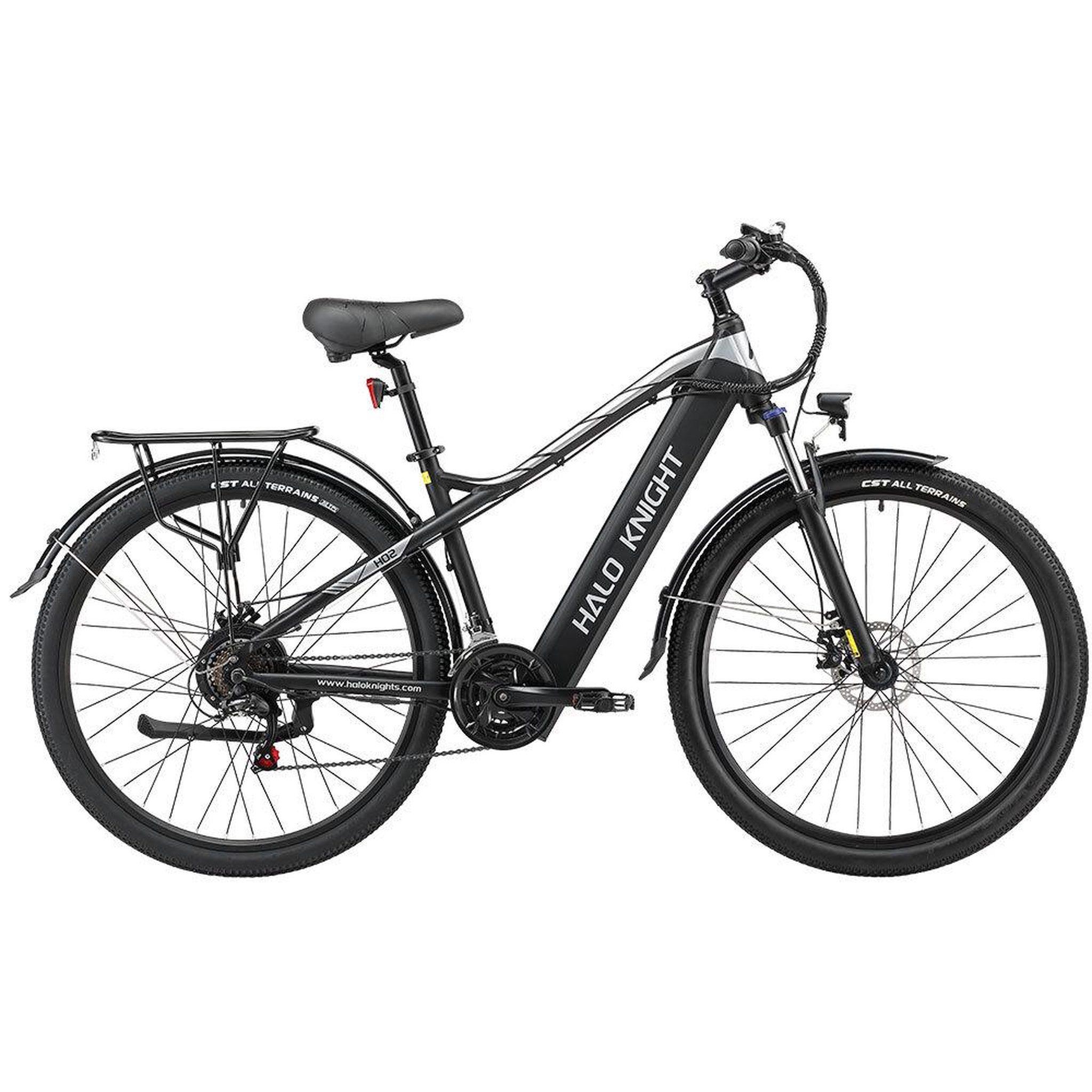 HALO KNIGHT Vélo électrique HALO KNIGHT H02, 48V 750W 16Ah, 21 vitesses, Noir