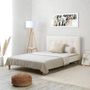 Voir la diapositive 2 : HomeStyle4U Lit 2 Places 140x200 cm avec Matelas