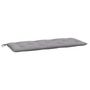 Voir la diapositive 2 : VIDAXL Coussin de banc de jardin gris 120x50x7 cm tissu oxford