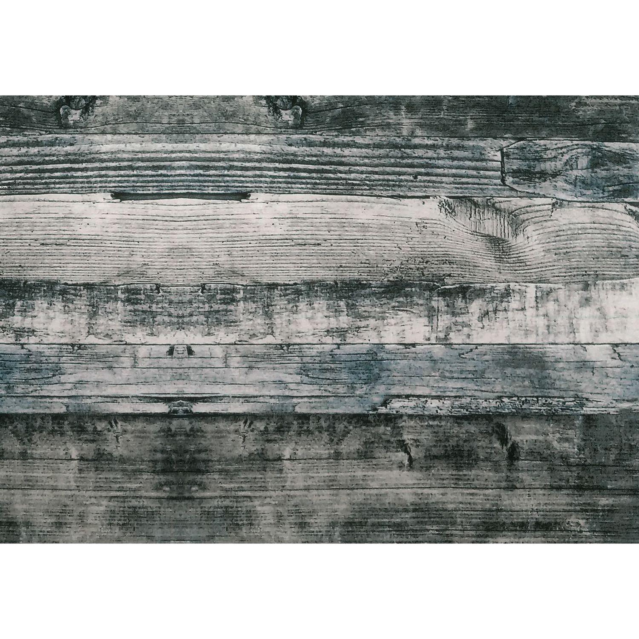HABITABLE Adhésif décoratif pour meuble effet planche - 200 x 45 cm - gris
