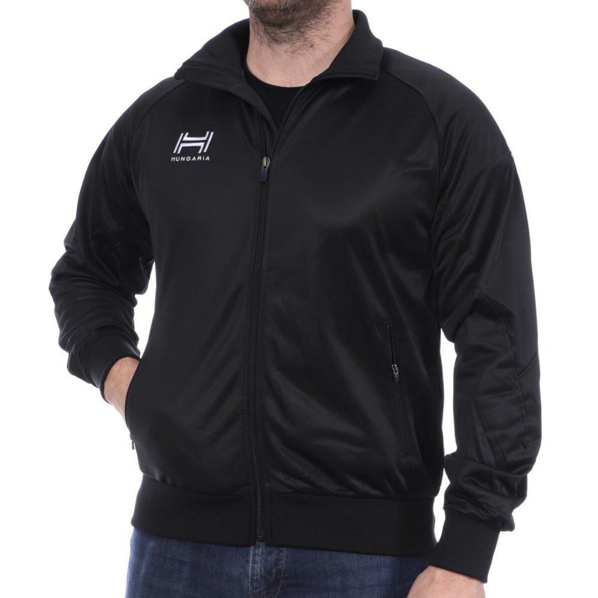HUNGARIA Veste noir homme Hungaria Training Premium 15