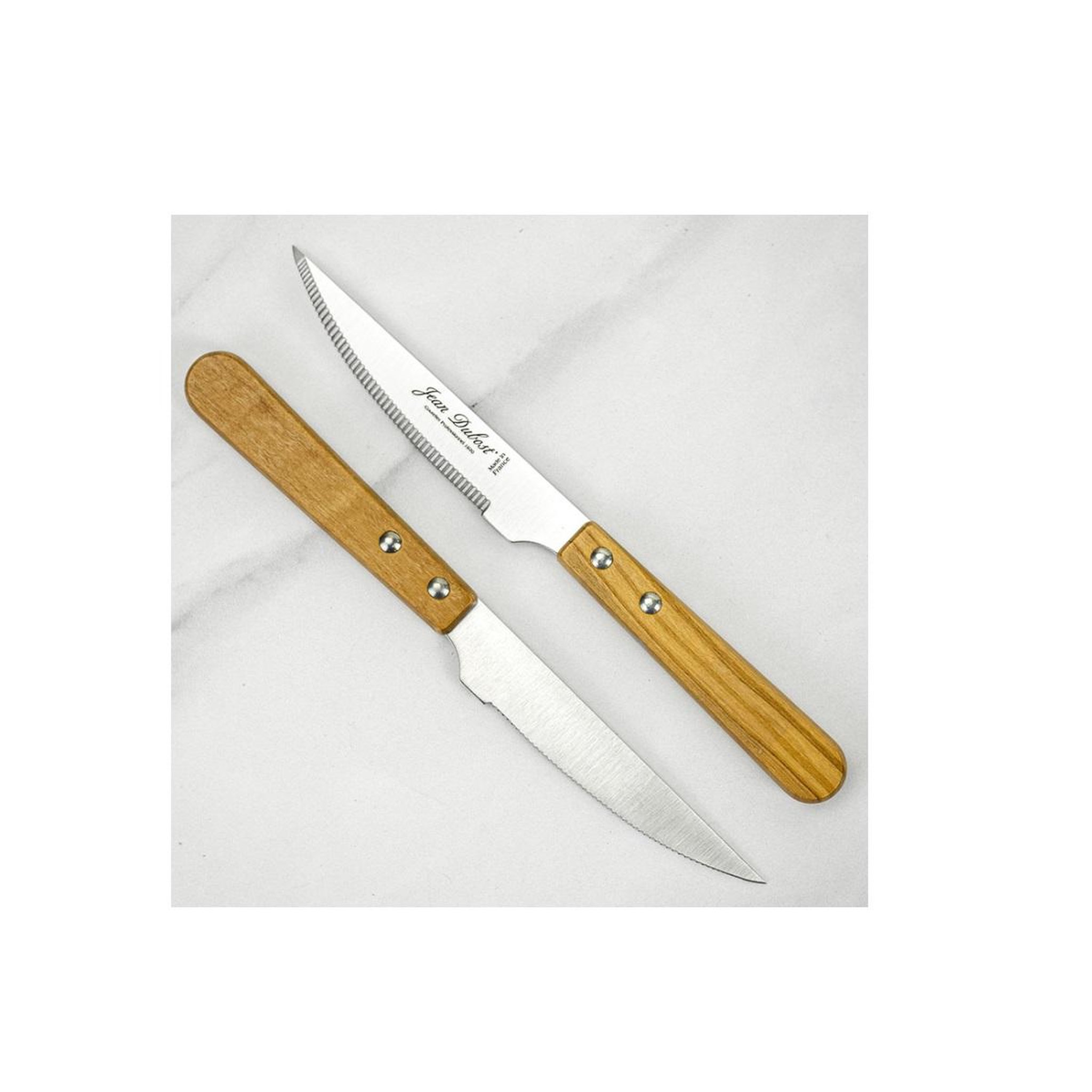 Voir la diapositive 2 : Jean dubost Coffret de 6 couteaux grill - CB10A79SC16311
