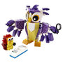 Voir la diapositive 3 : LEGO Creator 31125 Fabuleuses Créatures de la Forêt, Jouet 3 en 1 Hibou Hérisson Lapin