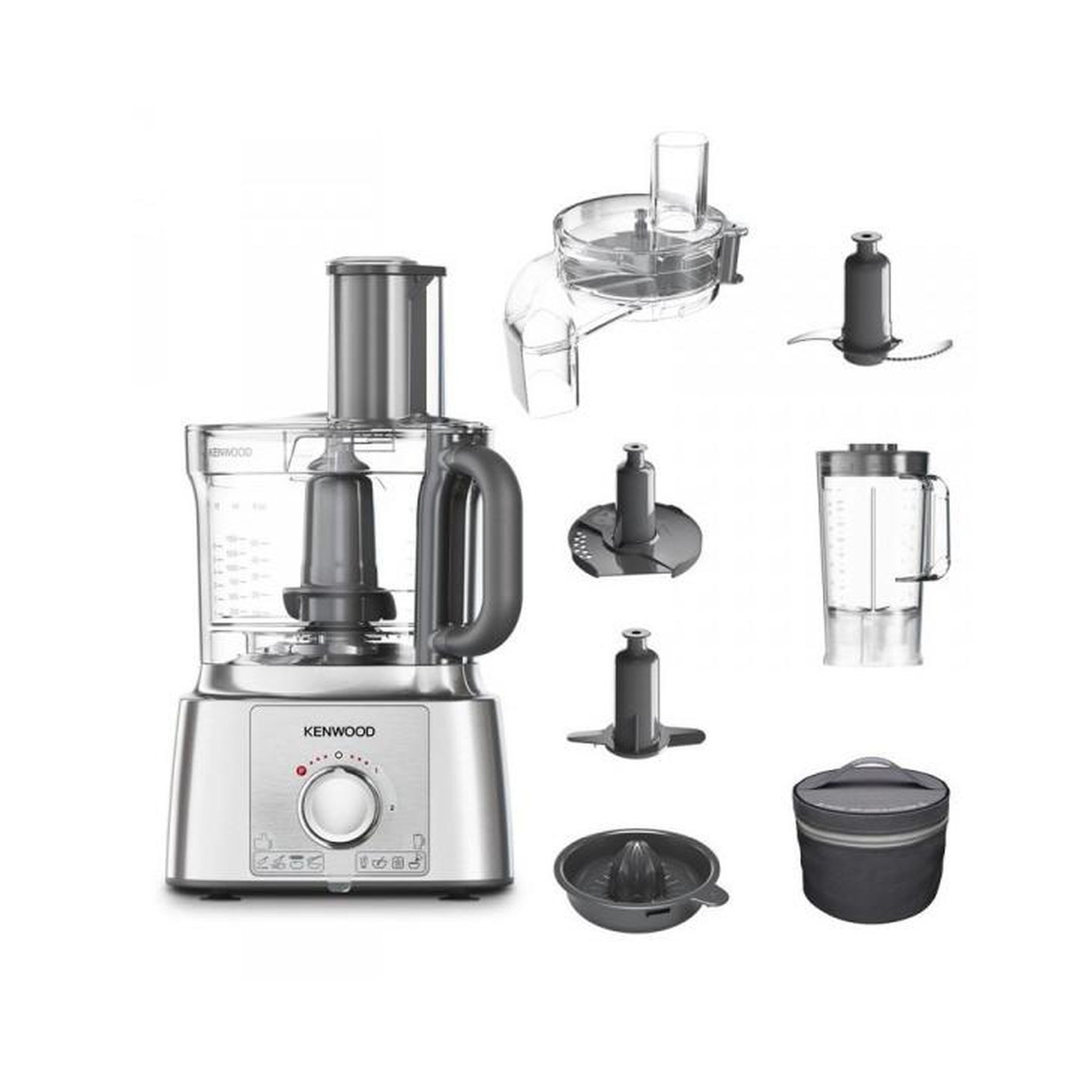 KENWOOD Robot multifonctions 3l 1000w silver - FDP65590SI