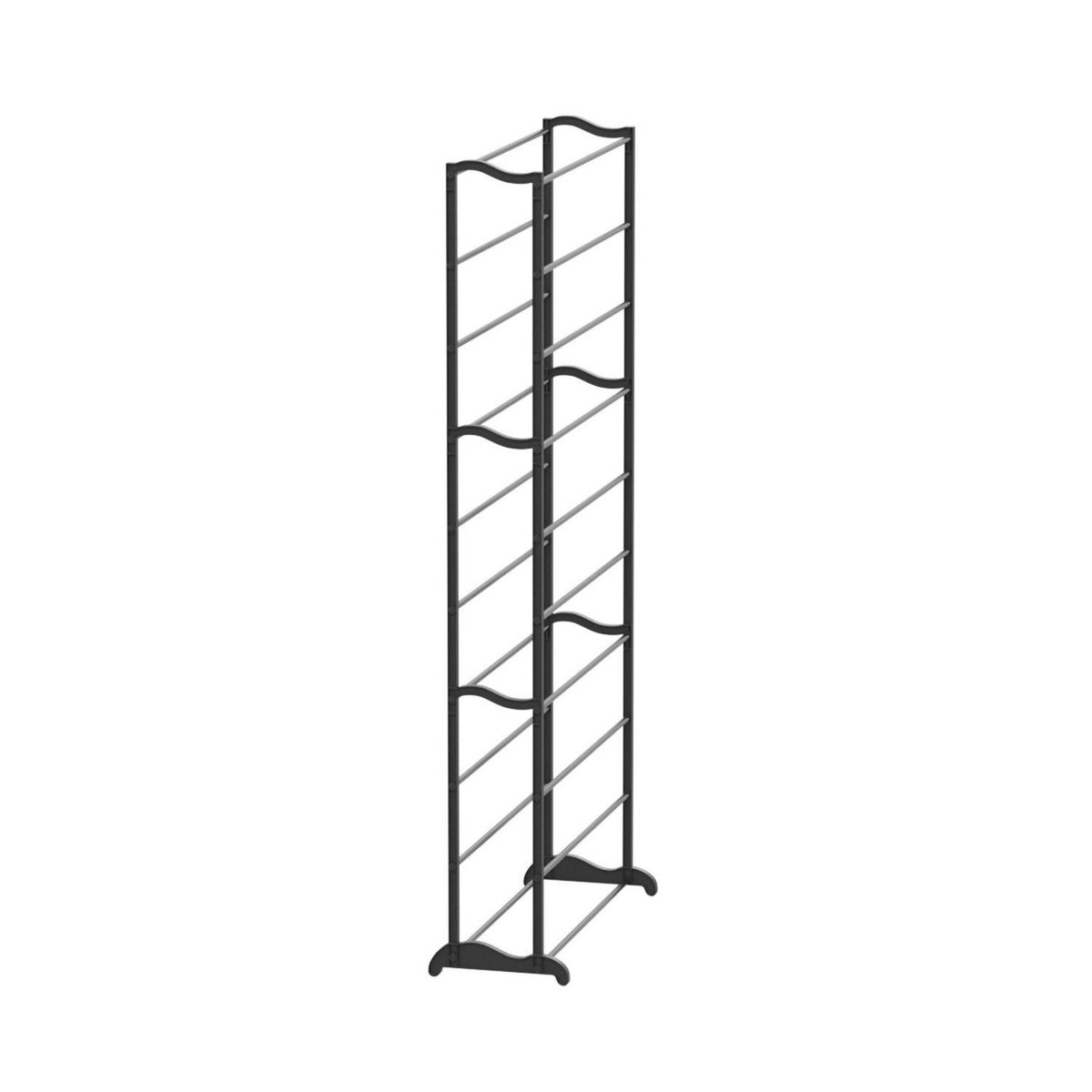 FIVE Range-chaussures 30 paires - Noir