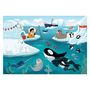 Voir la diapositive 2 : CLEMENTONI Clementoni Jigsaw Puzzle Super Color Life at Sea, 2x60pcs. 24817
