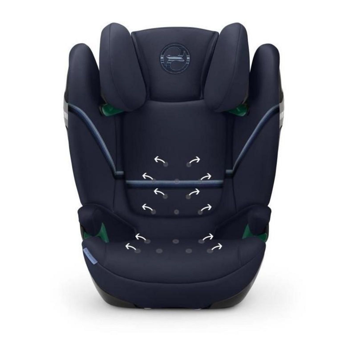CYBEX Siege auto CYBEX SOLTUION S2 i-Fix - Groupe 2/3 - Ceinture de sécurité - Face route - Ocean Blue