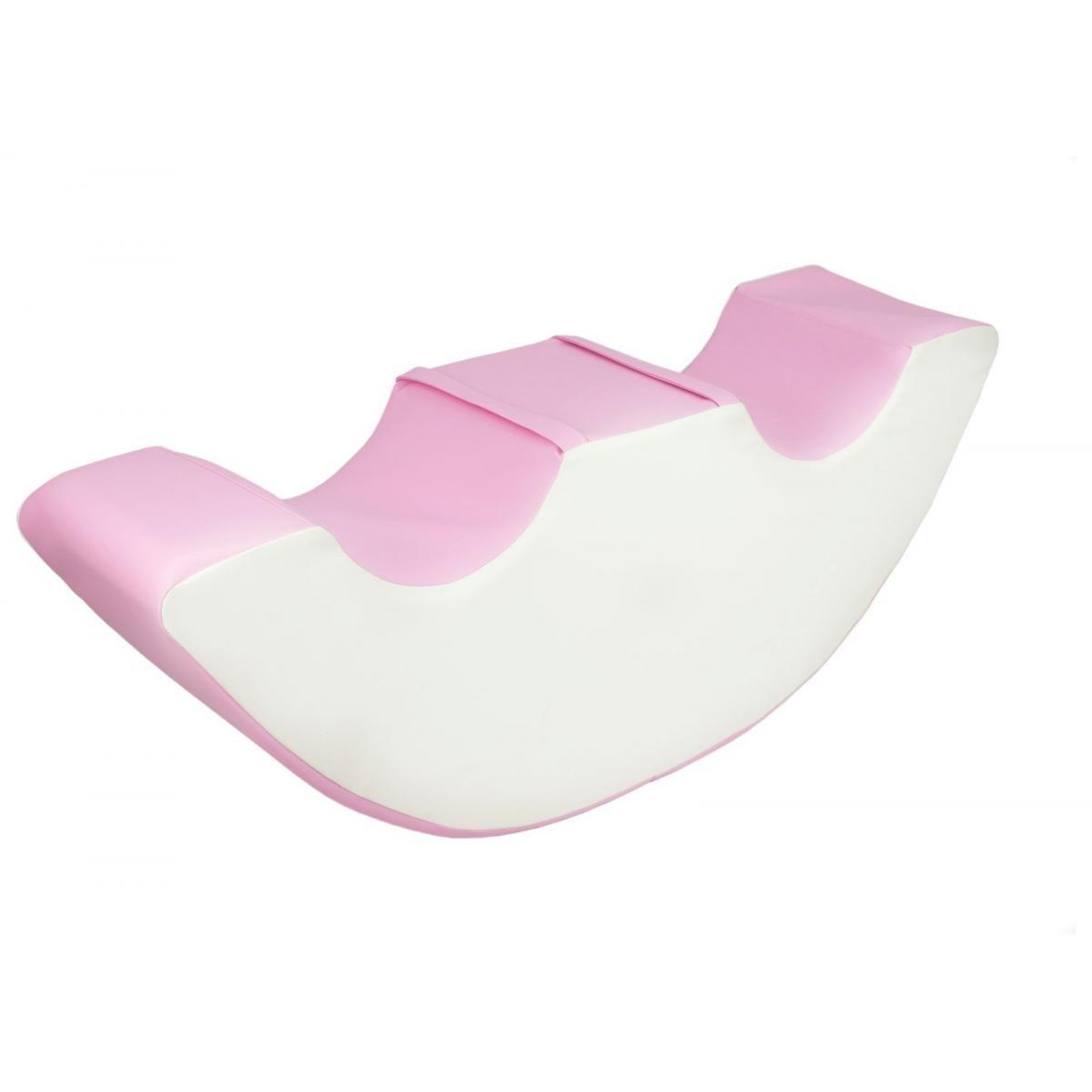 VELINDA Duo rocker bloc en mousse blanc, rose (pastel)
