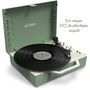 Voir la diapositive 2 : VICTROLA Platine vinyle RE-SPIN Eco Concue Vert