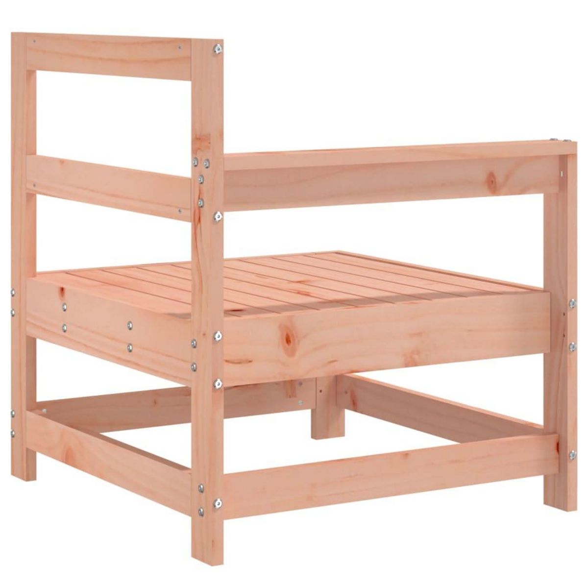 VIDAXL Canape d'angle de jardin bois massif douglas