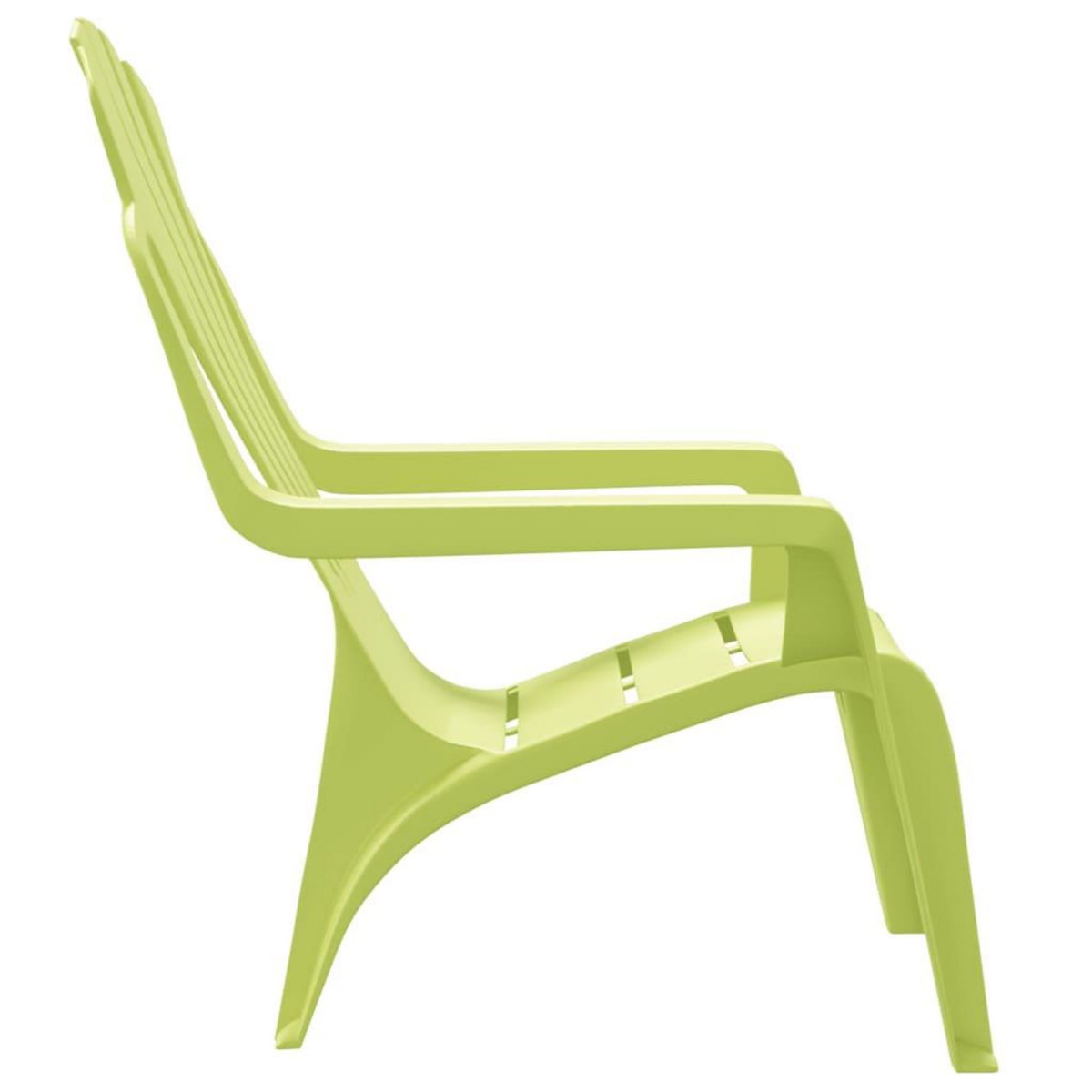 VIDAXL Chaises de jardin pour enfants lot de 2 vert 37x34x44 cm PP