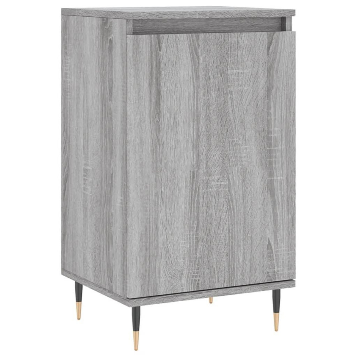VIDAXL Buffets 2 pcs sonoma gris 40x35x70 cm bois d'ingenierie