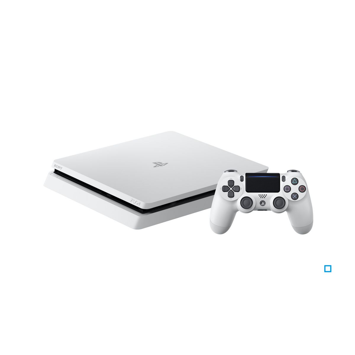 Console Playstation 4 Slim 500GB - Glacier White + 2 DualShock 4