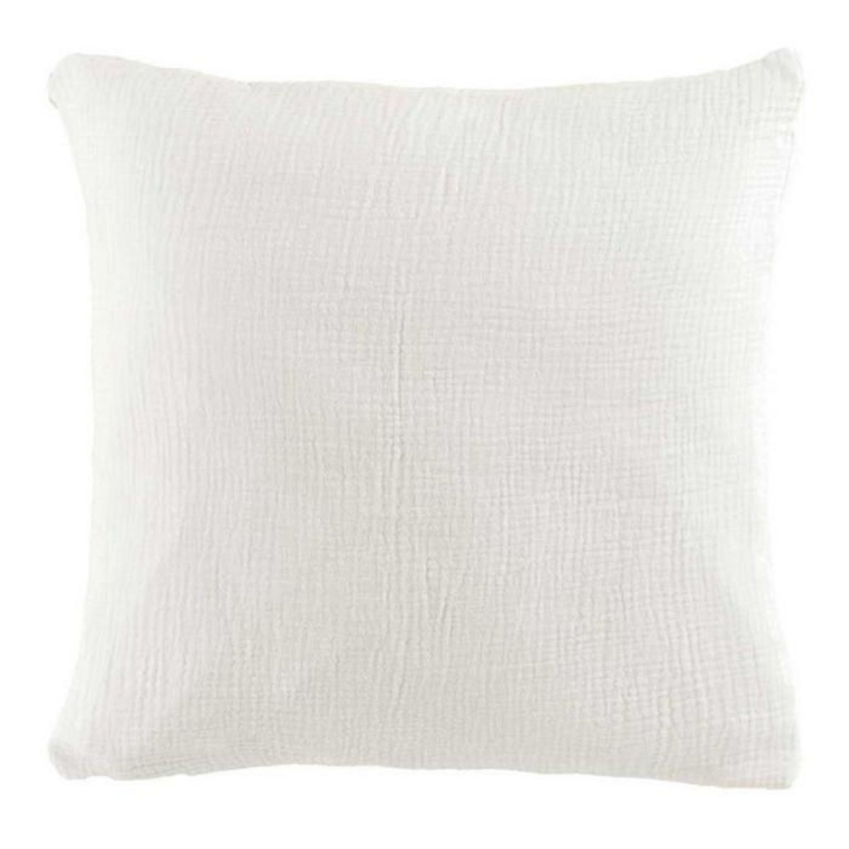 Paris Prix Coussin Déco Uni  Angelia  40x40cm Blanc