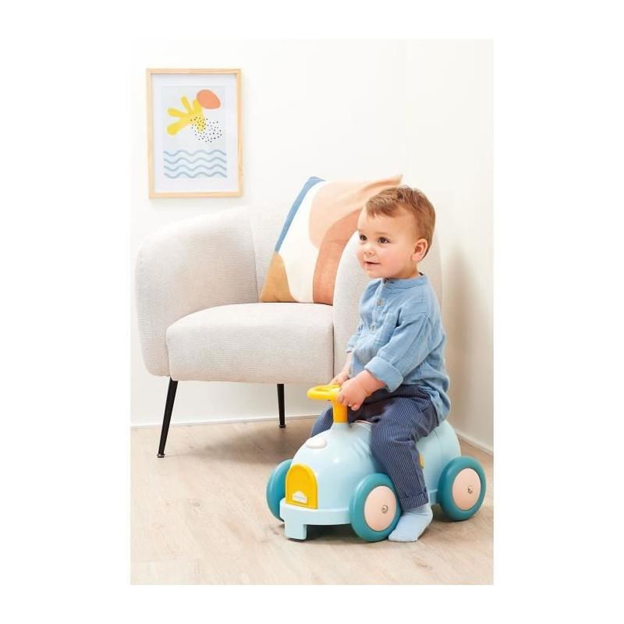 Voir la diapositive 4 : Ecoiffier Porteur Ecoiffier Bolide pastel